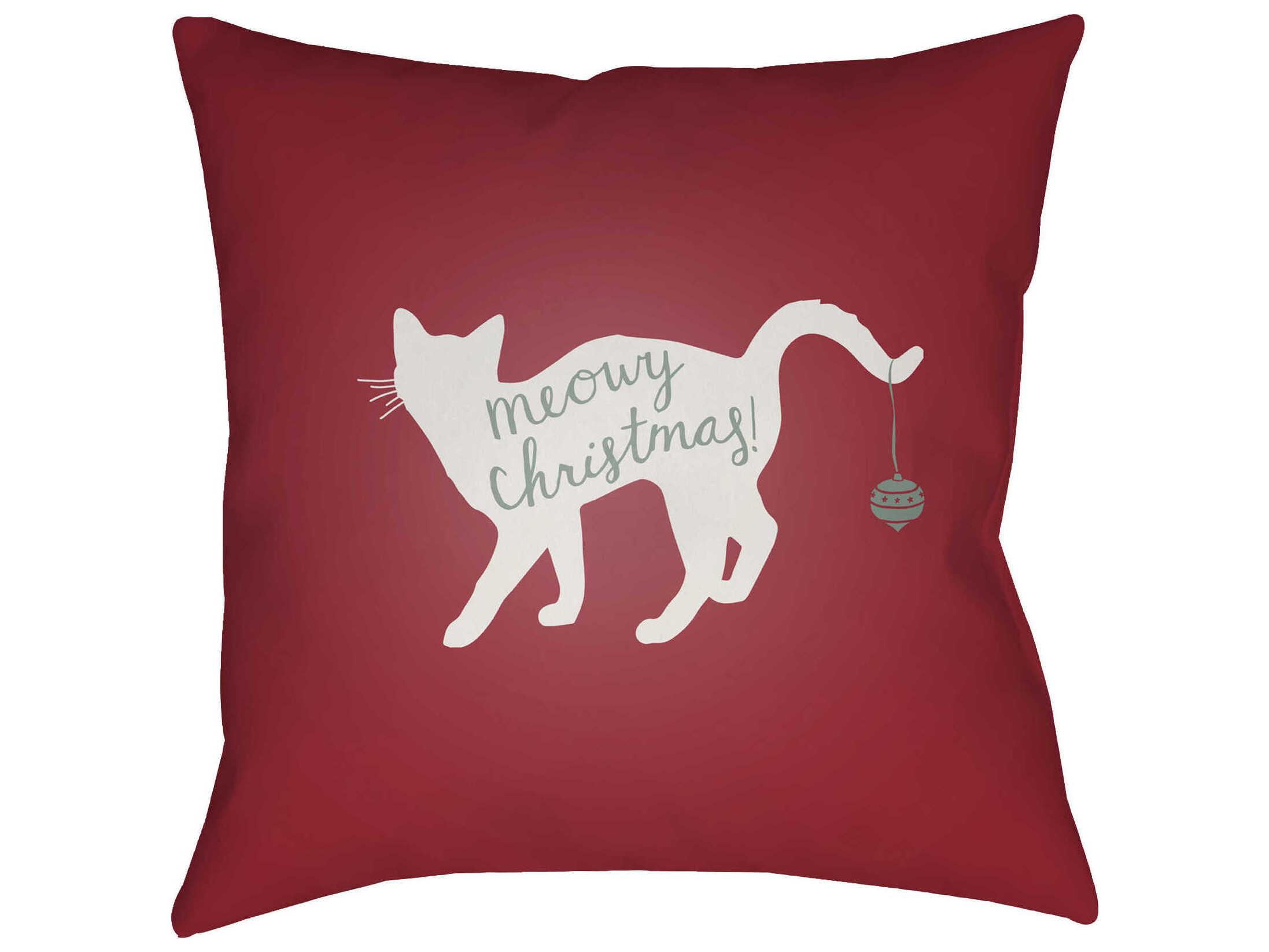 Livabliss by Surya Meowy Pillows