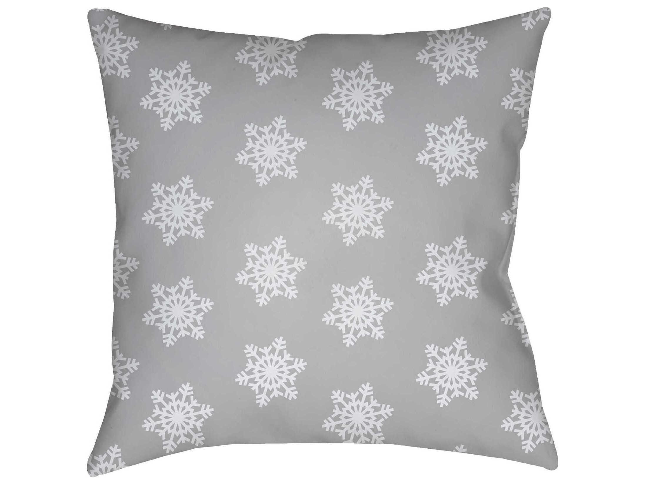 Livabliss by Surya Snowflakes Pillows