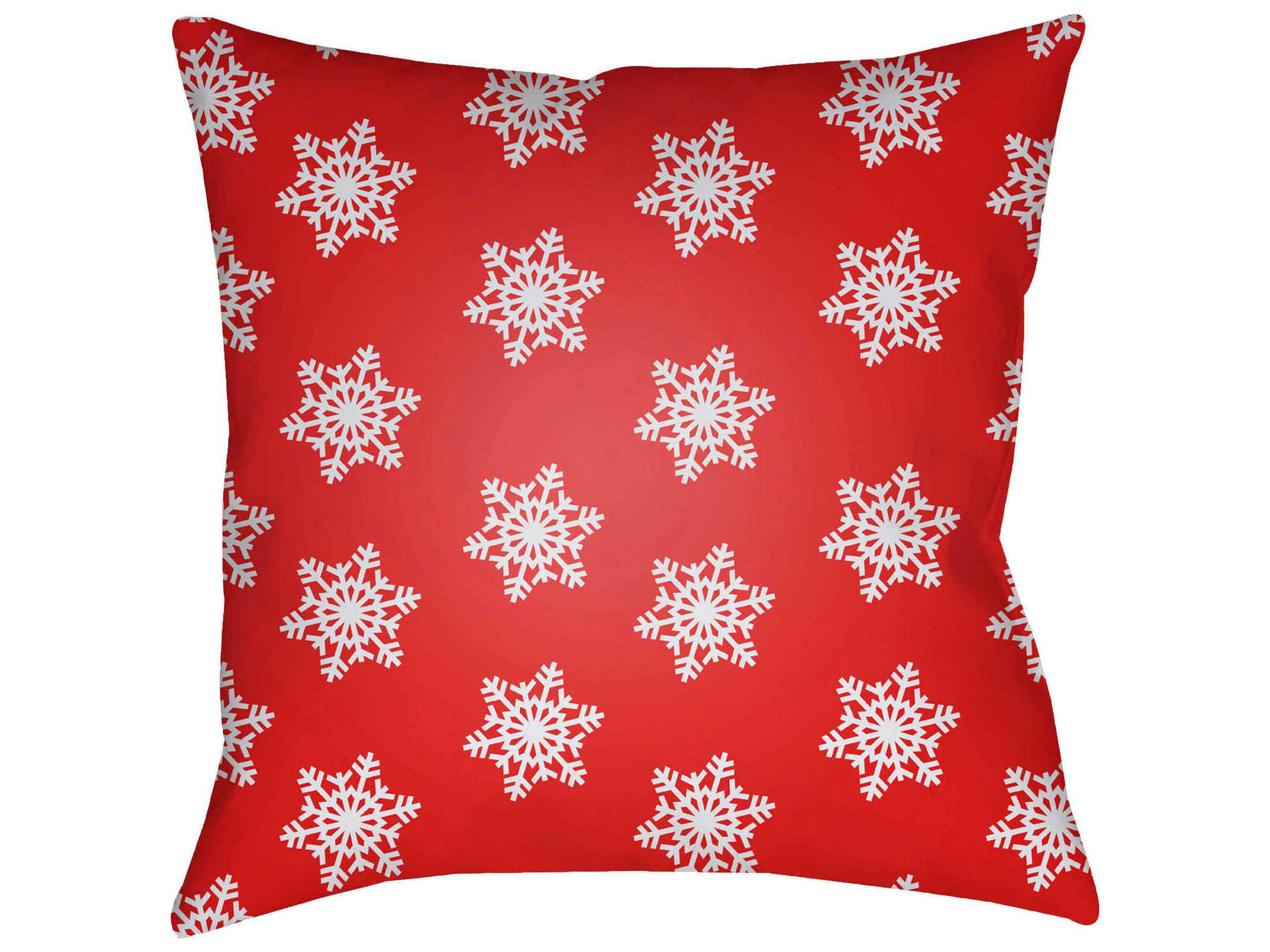 Livabliss by Surya Snowflakes Pillows