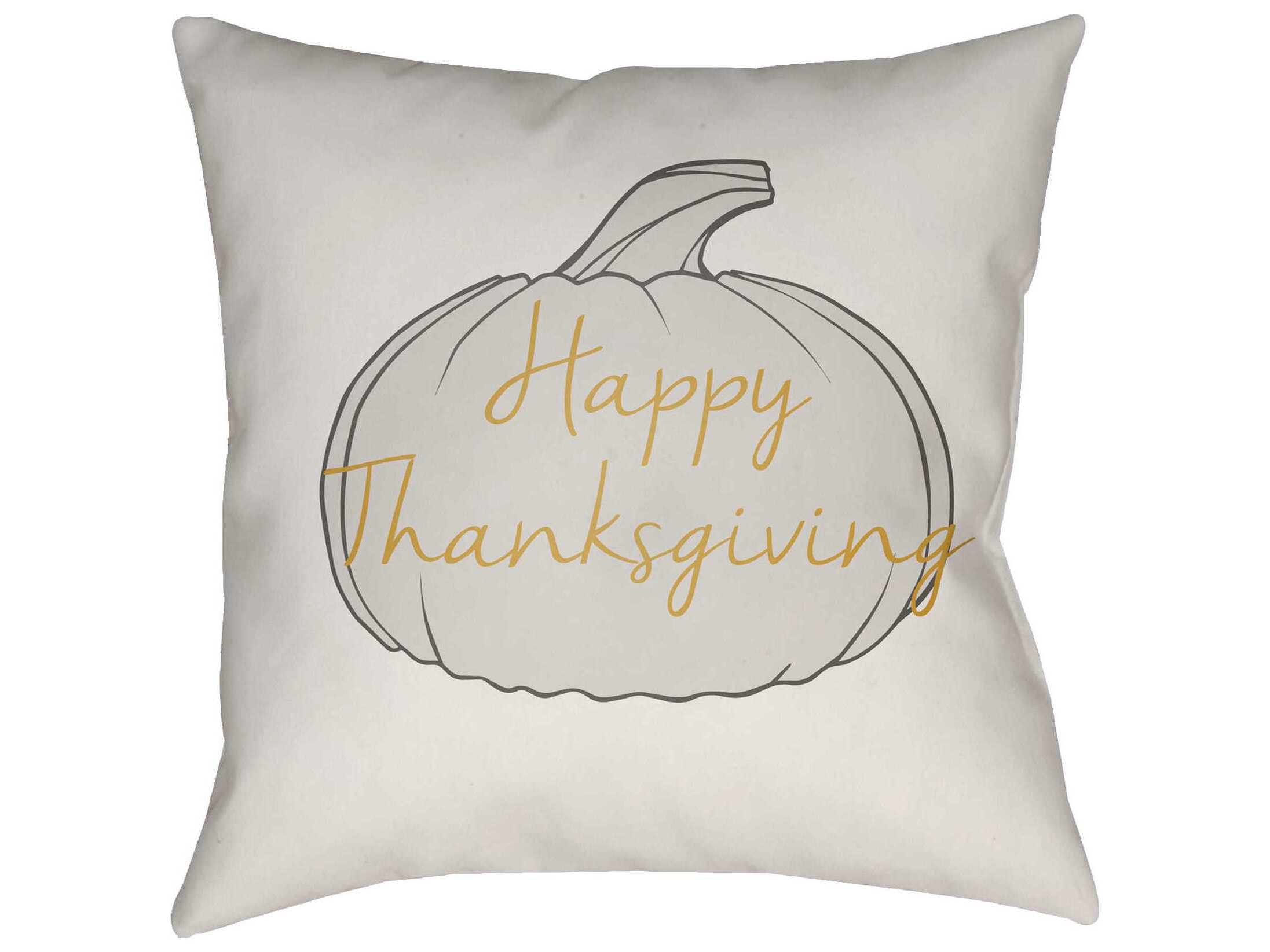 Livabliss by Surya Happy Thanksgiving Pillows