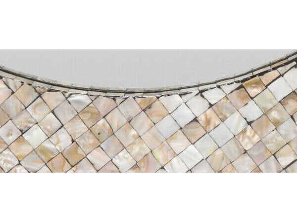 Livabliss by Surya Hornbrook Natural Gray Round Wall Mirror