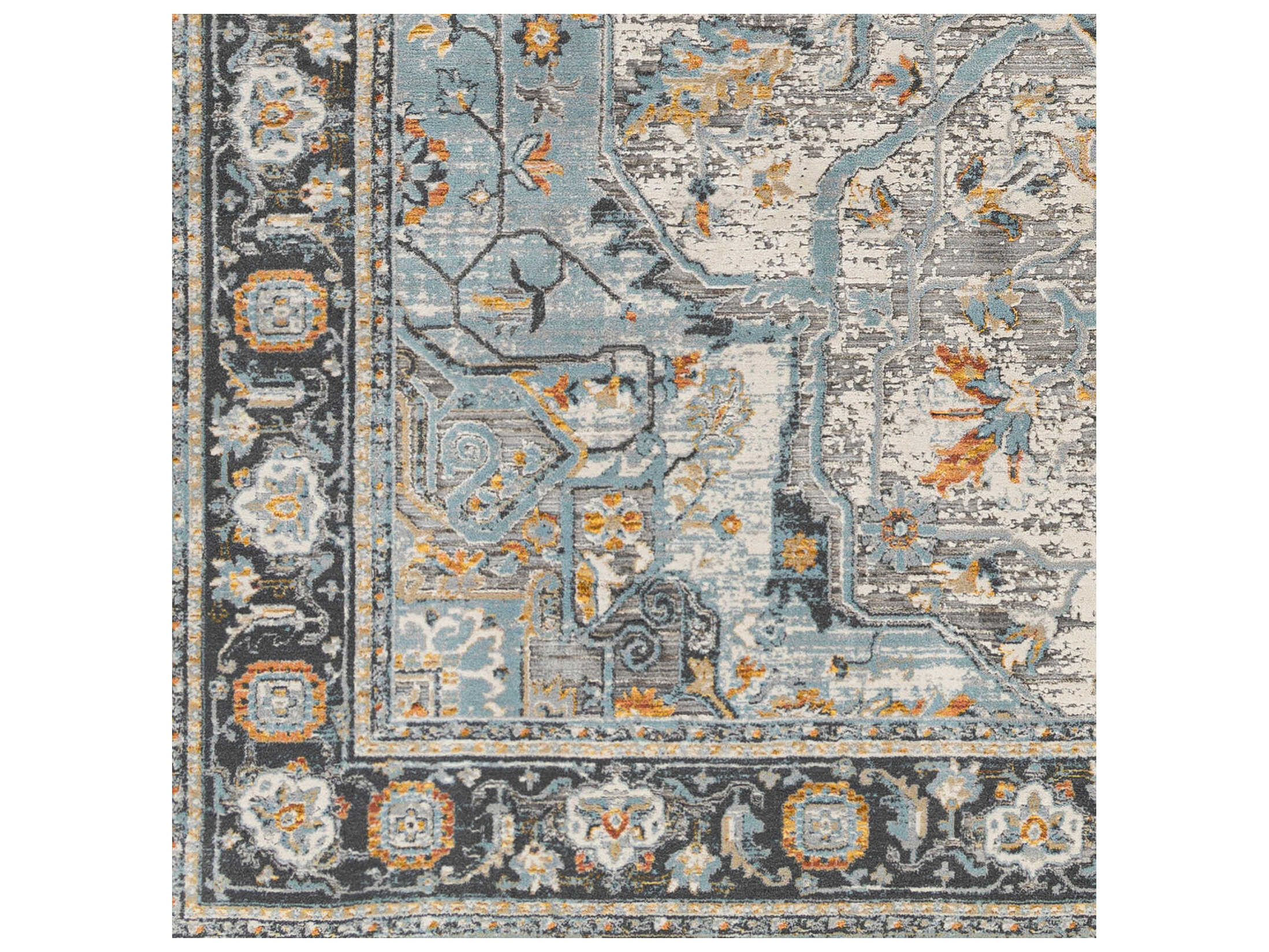 Livabliss by Surya Hassler Bordered Runner Area Rug