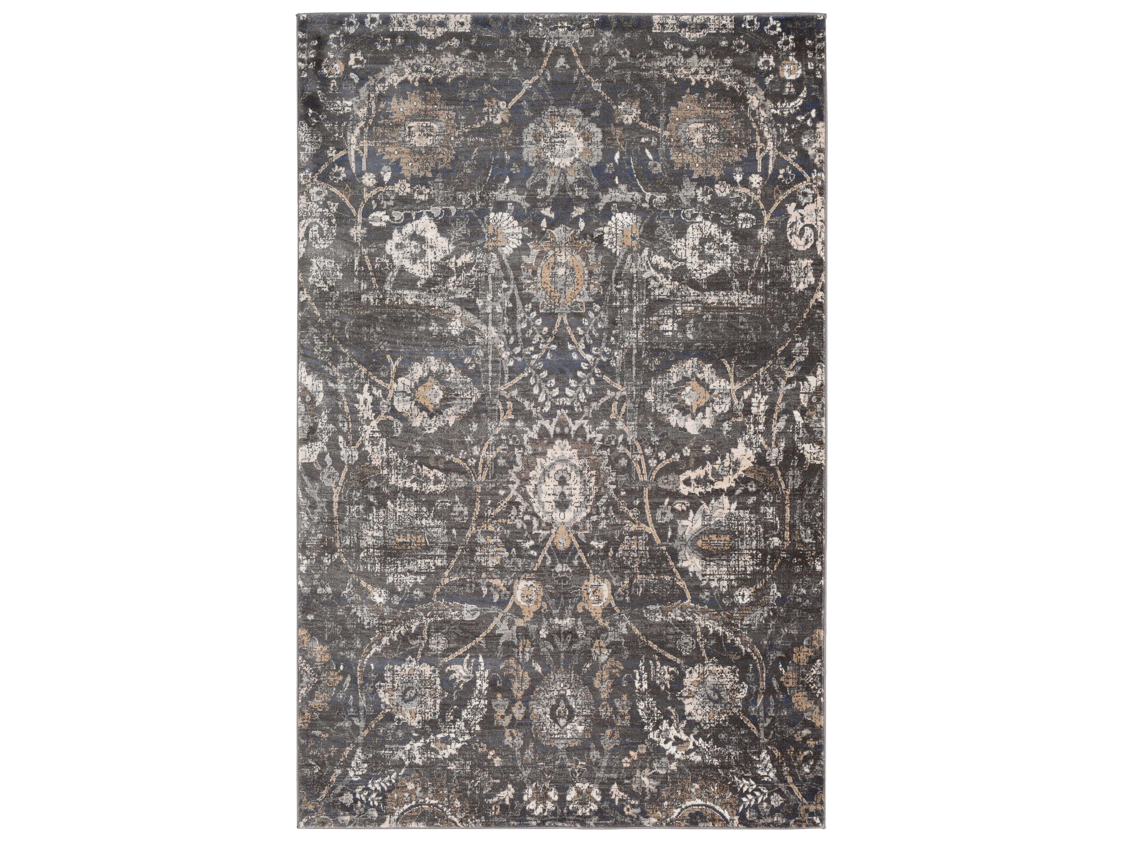 Livabliss by Surya Indigo Floral Area Rug