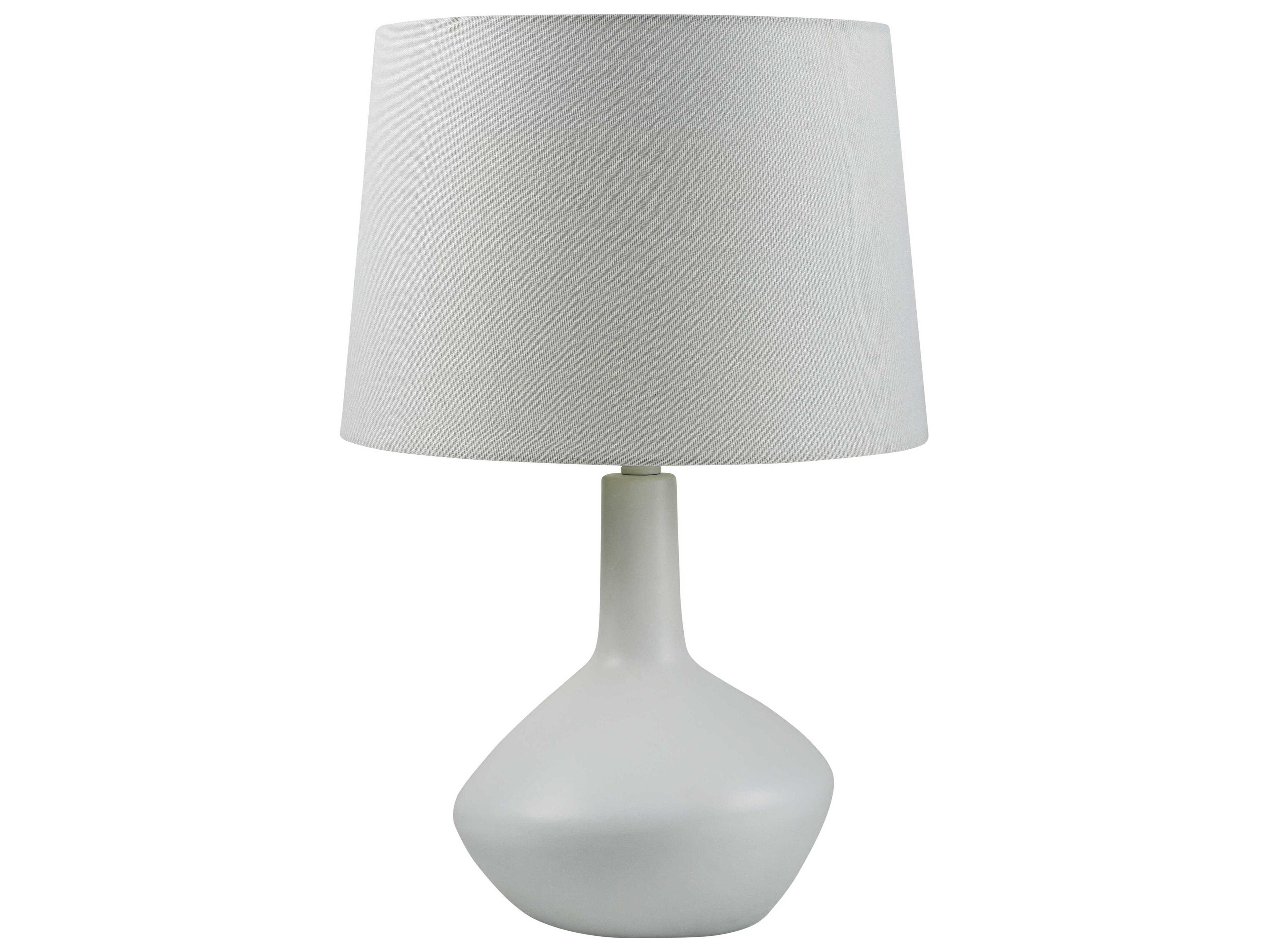Livabliss by Surya Innovi White Table Lamp