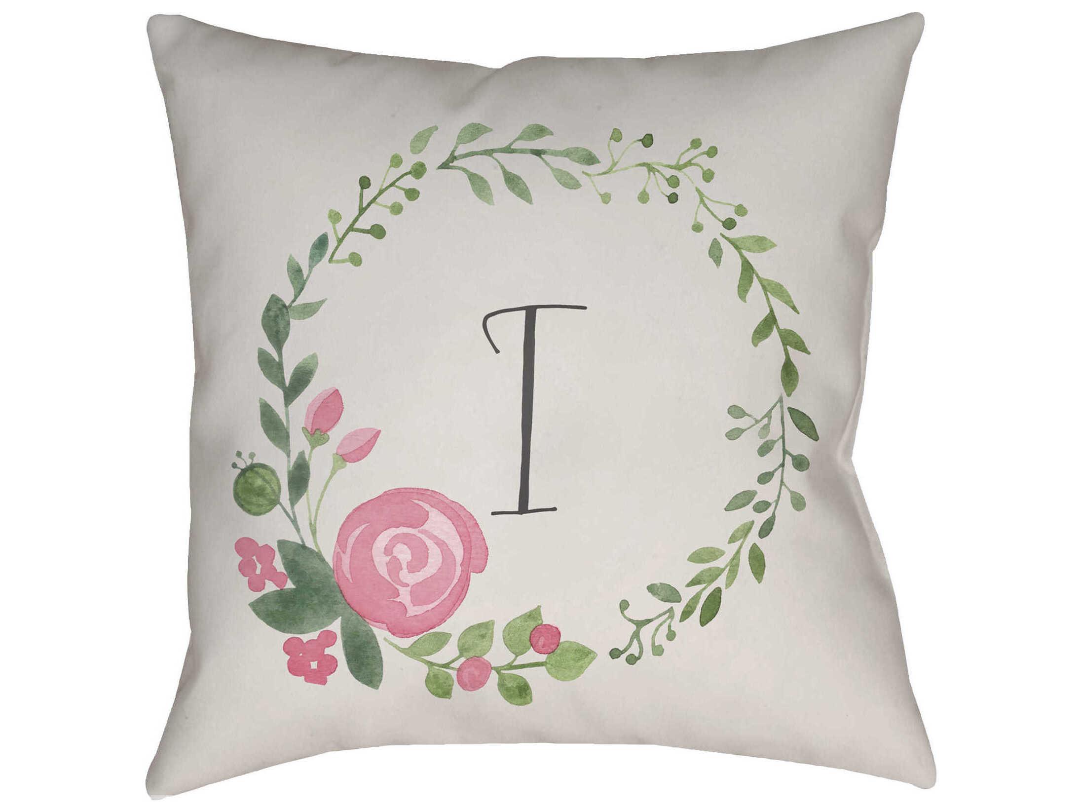 Livabliss by Surya Initials-II I Pillow