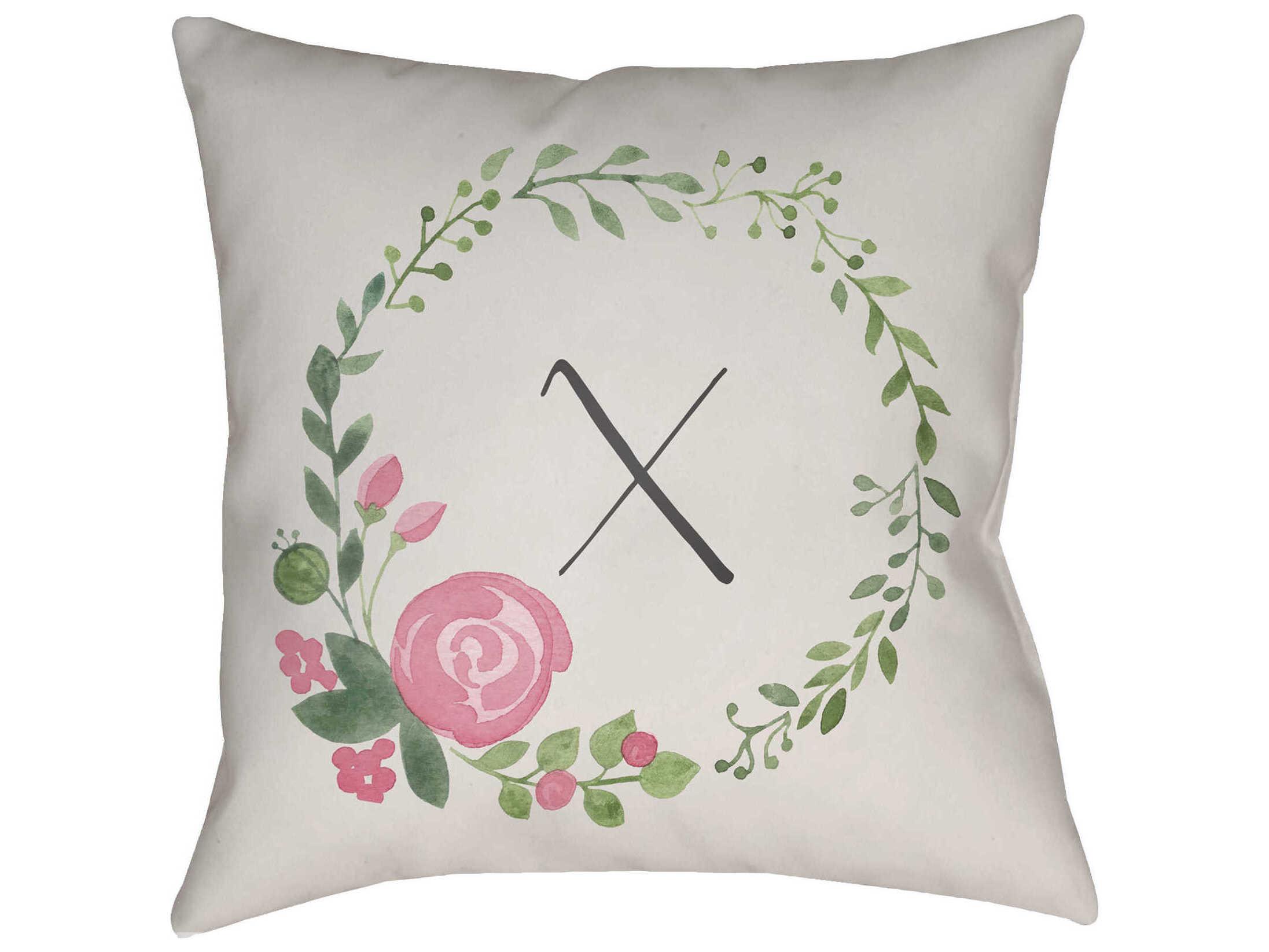 Livabliss by Surya Initials-II X Pillow