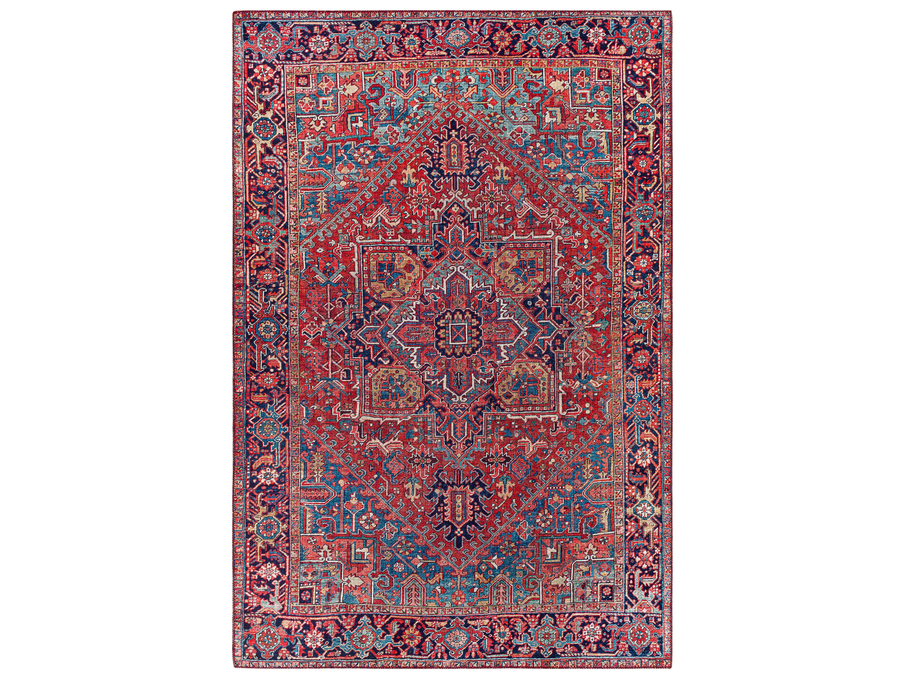 Livabliss by Surya Iris Bordered Runner Area Rug