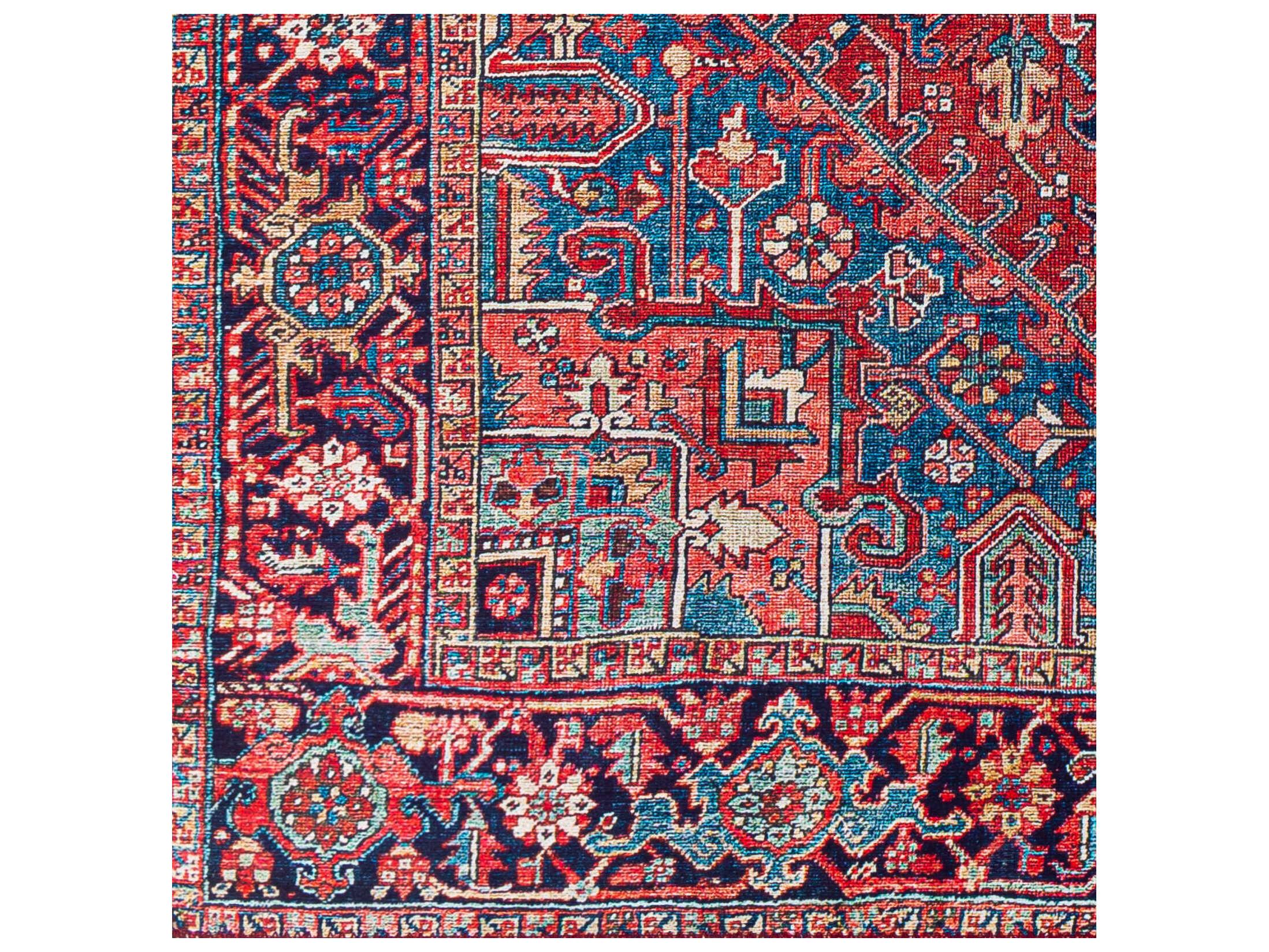 Livabliss by Surya Iris Bordered Runner Area Rug