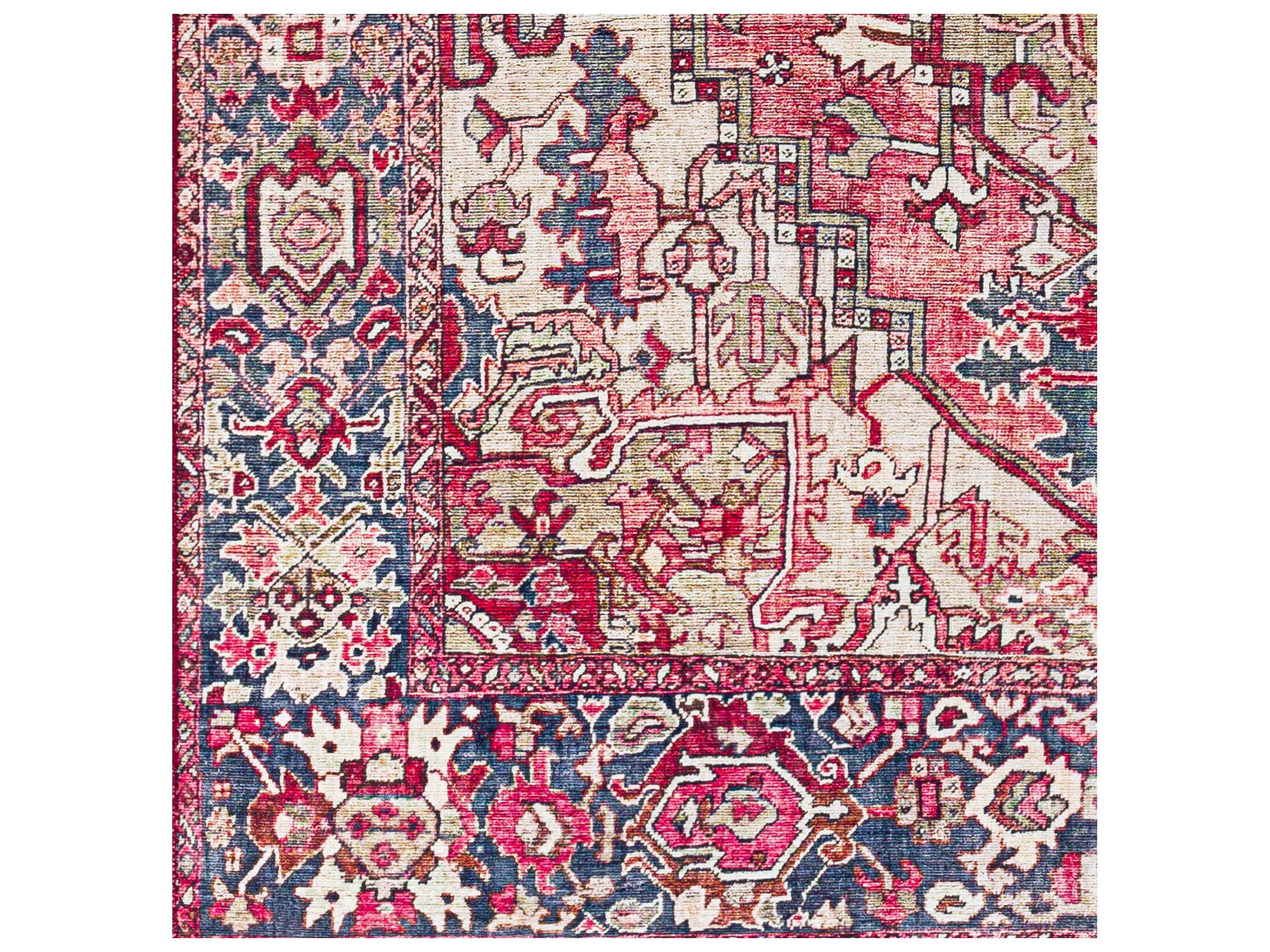 Livabliss by Surya Iris Bordered Runner Area Rug