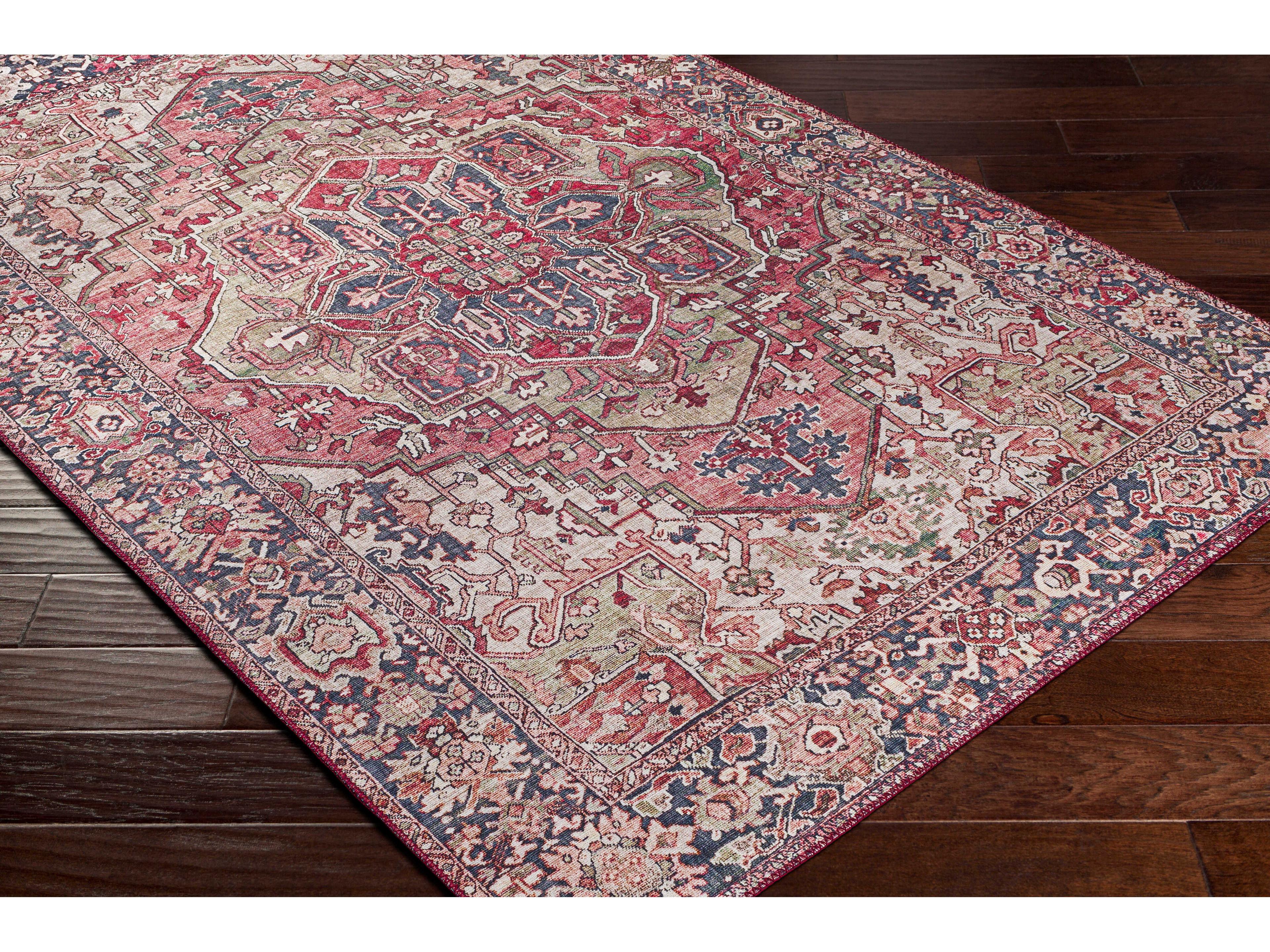 Livabliss by Surya Iris Bordered Runner Area Rug