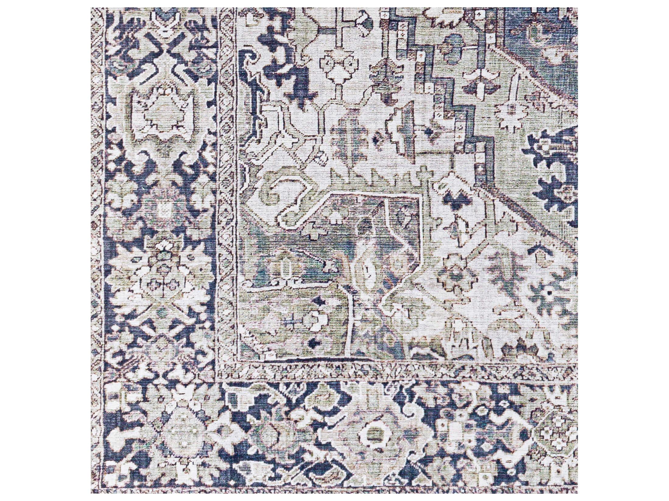 Livabliss by Surya Iris Bordered Runner Area Rug