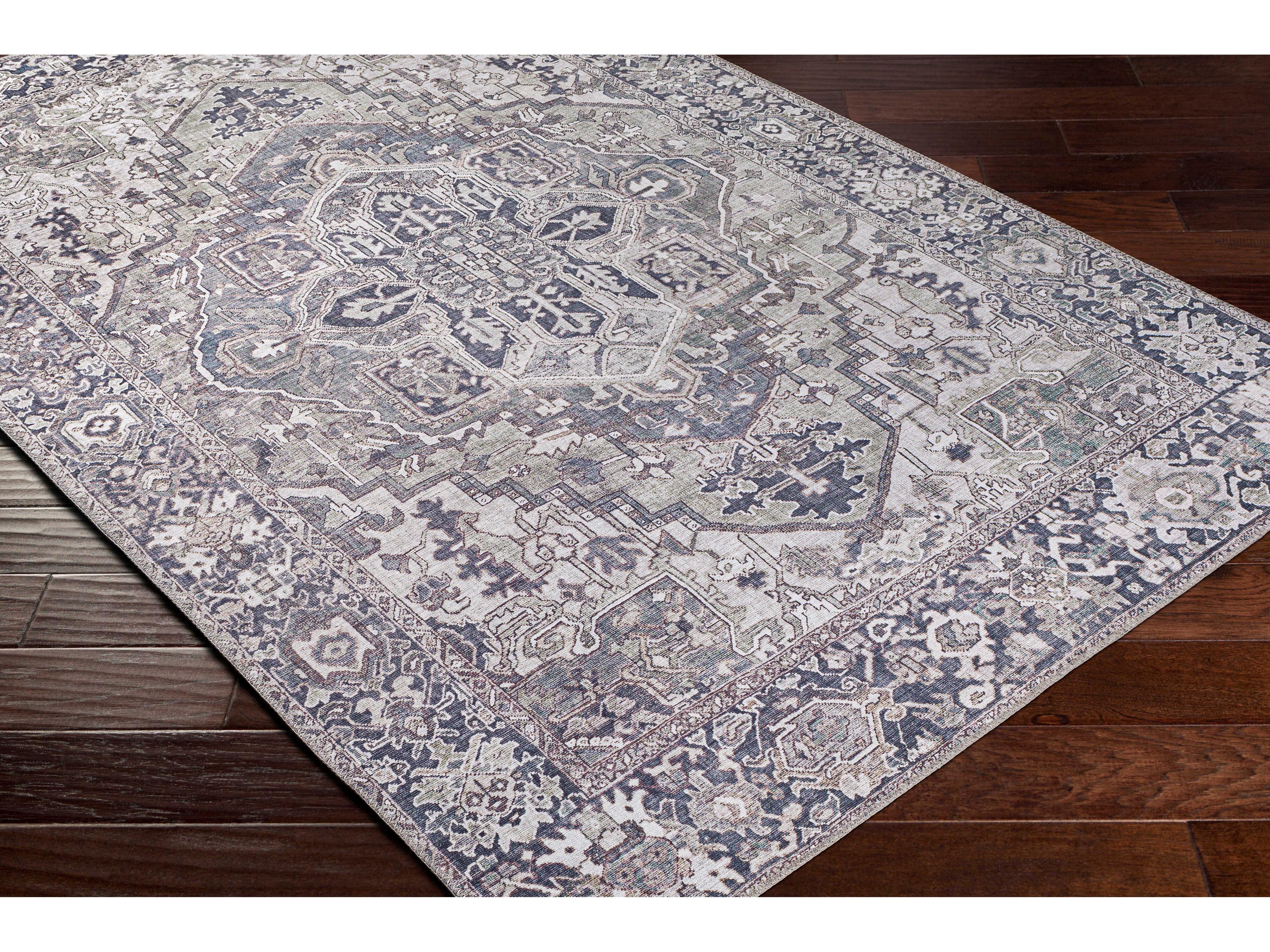 Livabliss by Surya Iris Bordered Runner Area Rug