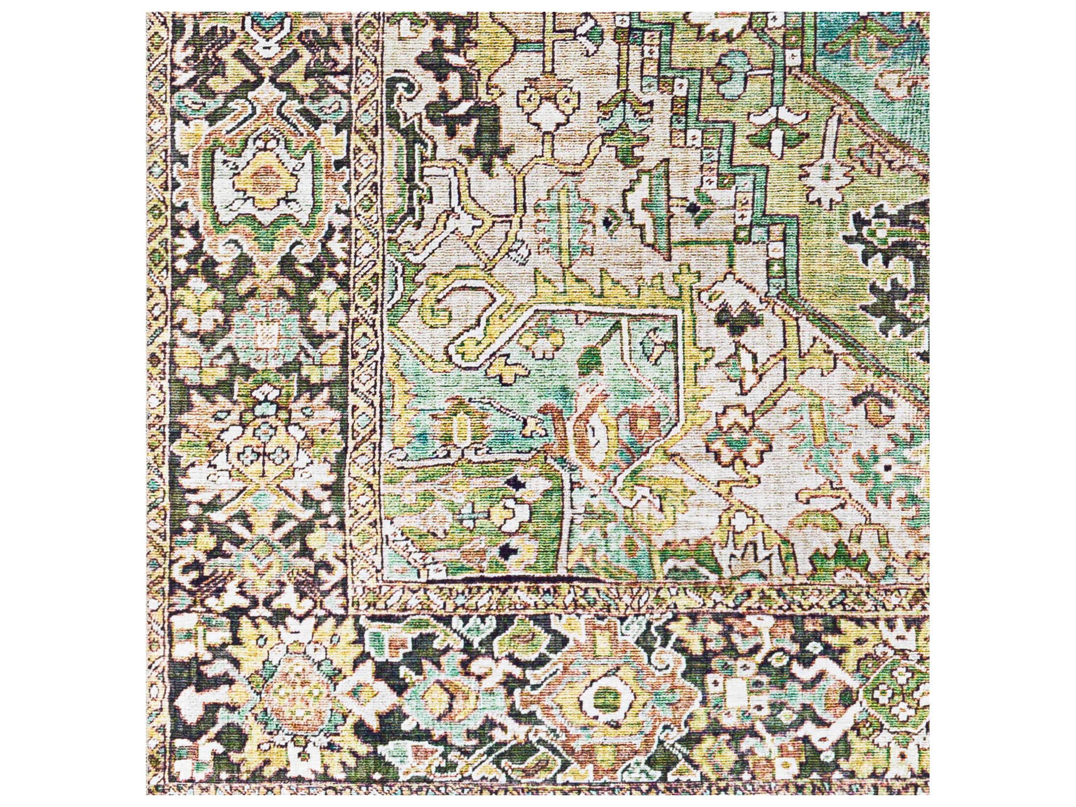 Livabliss by Surya Iris Bordered Runner Area Rug