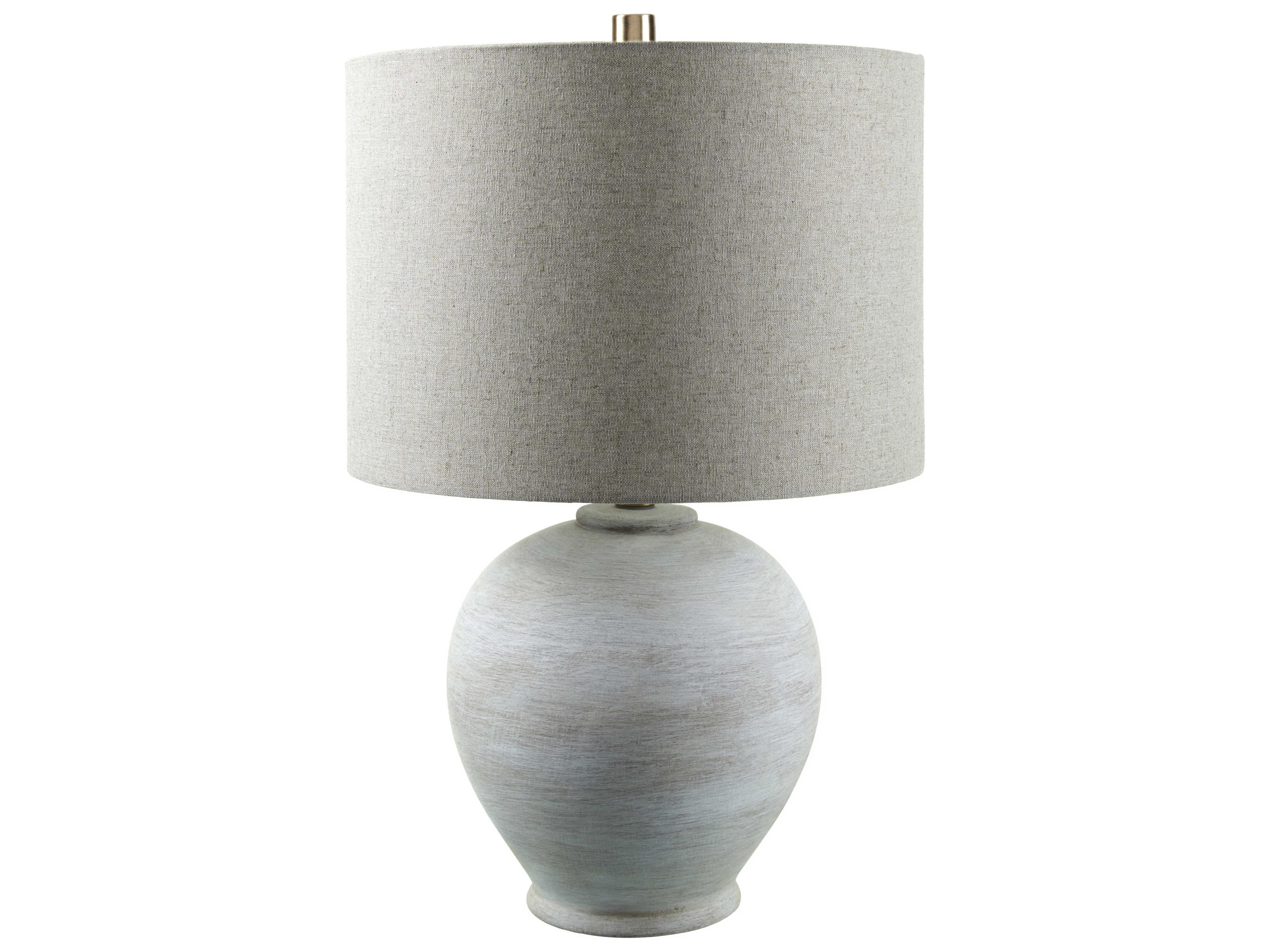 Livabliss by Surya Kaia Cream Gray Table Lamp