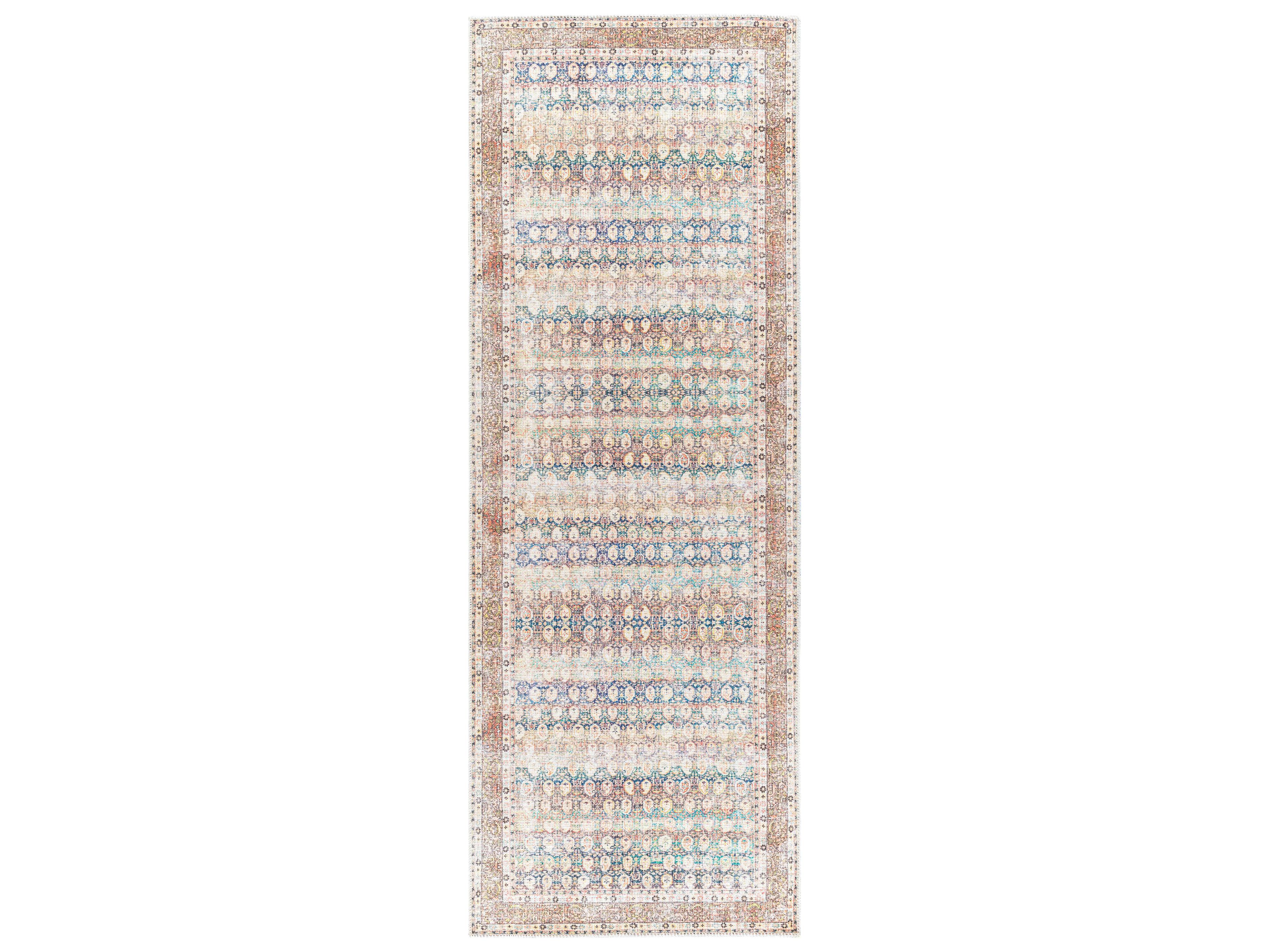 Livabliss by Surya Kemer Bordered Runner Area Rug