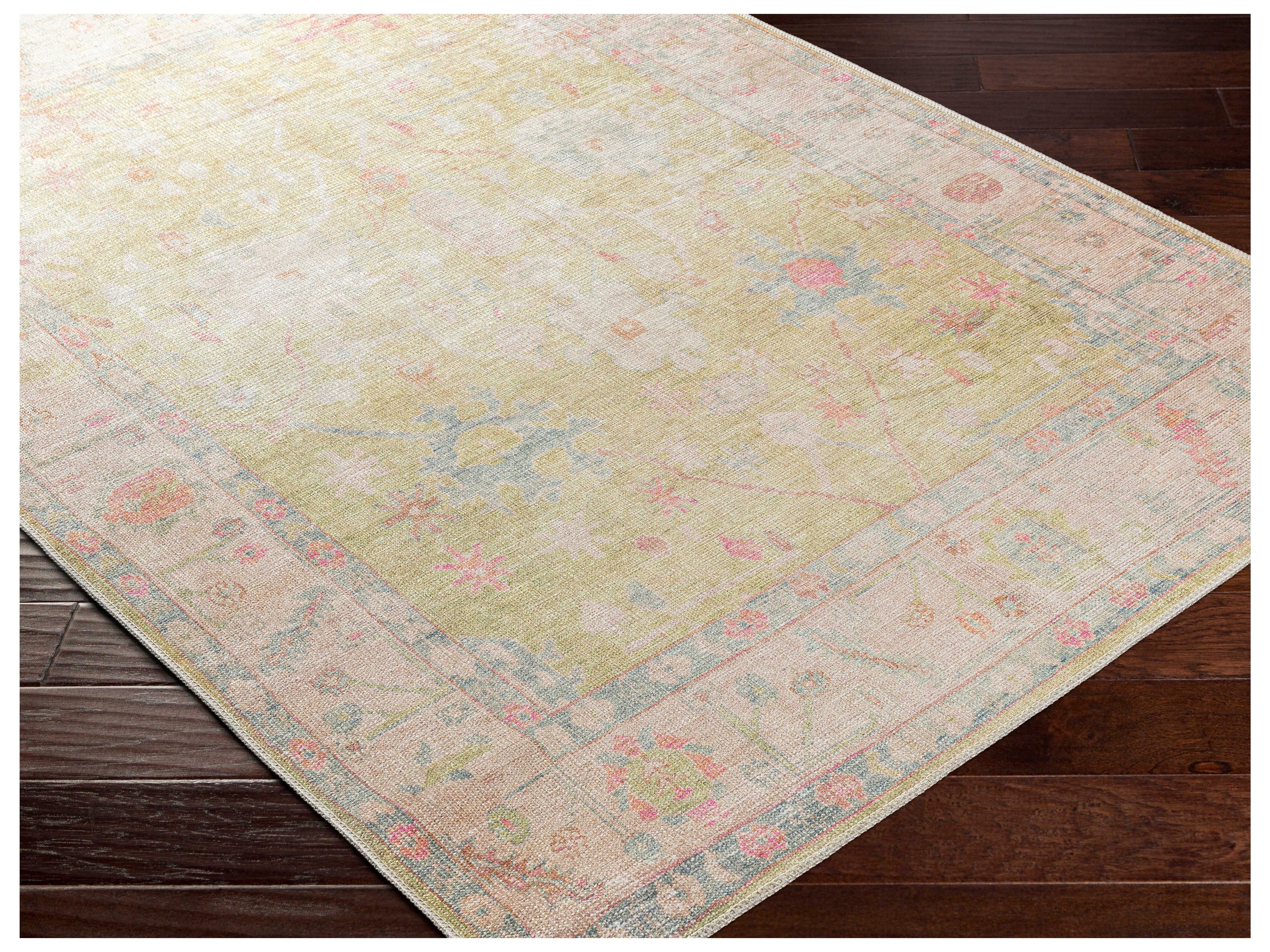 Livabliss by Surya Kemer Bordered Runner Area Rug