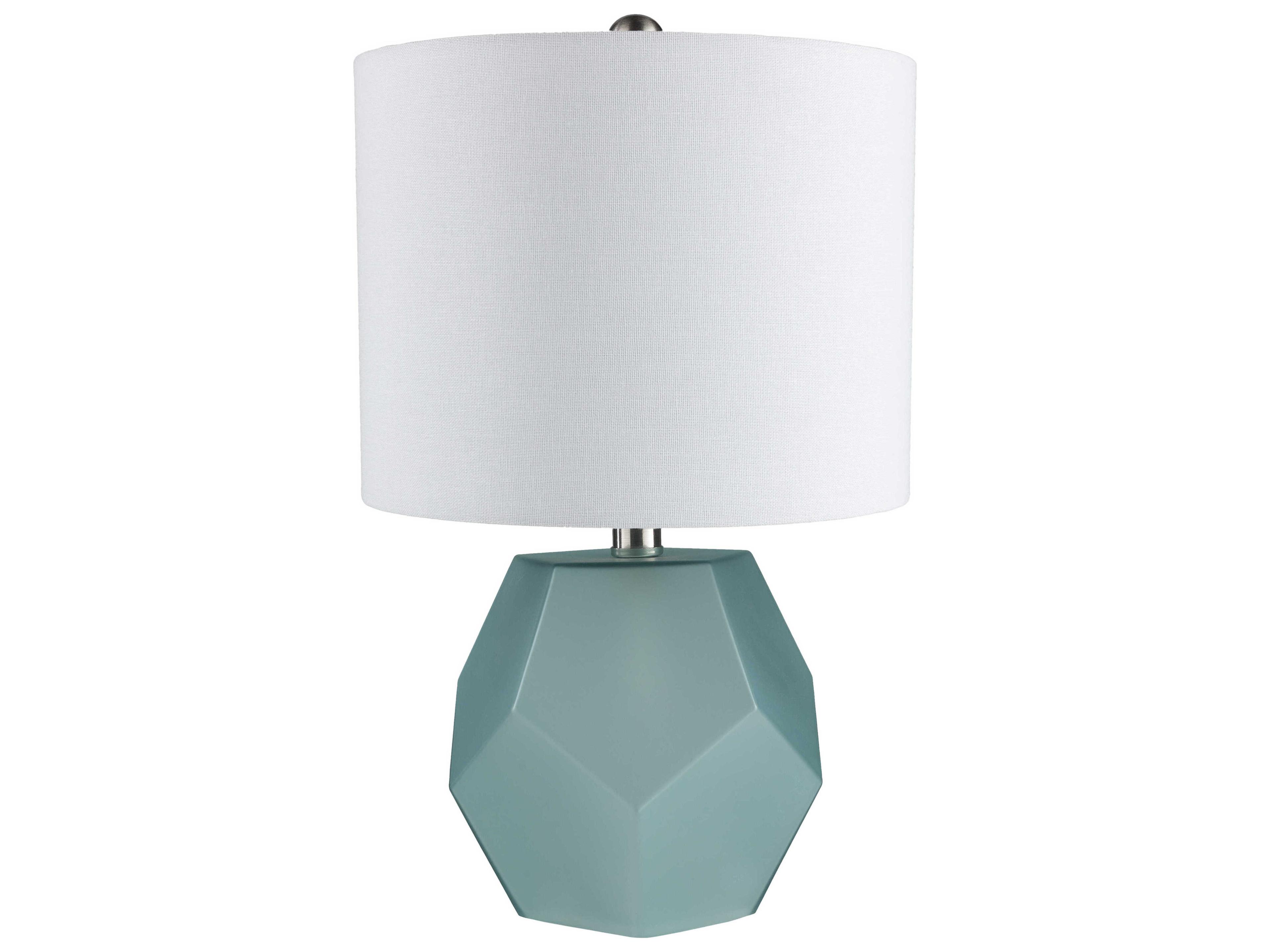 Livabliss by Surya Kelsey Sky Blue Table Lamp