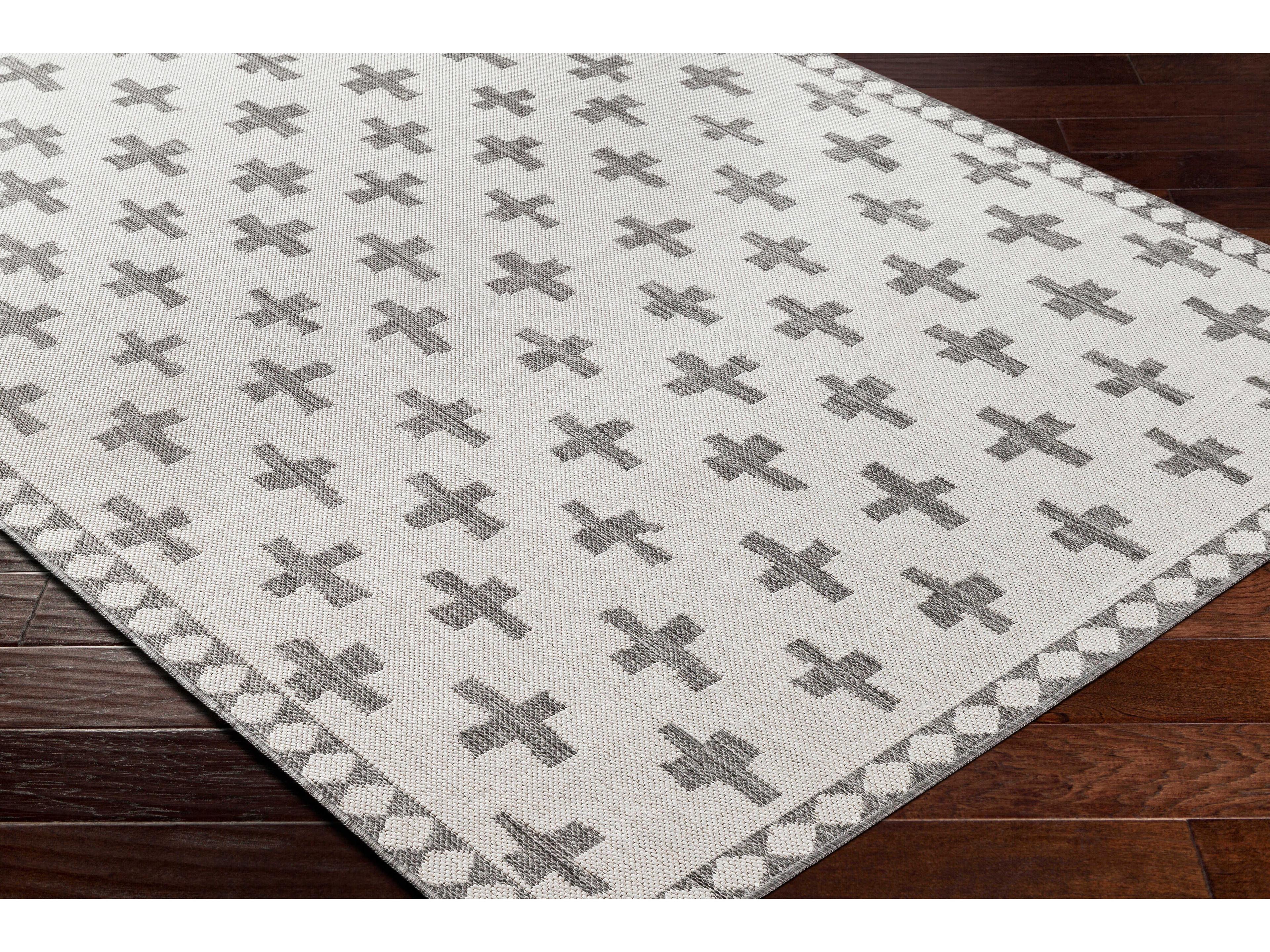 Livabliss by Surya Long Beach Bordered Runner Area Rug