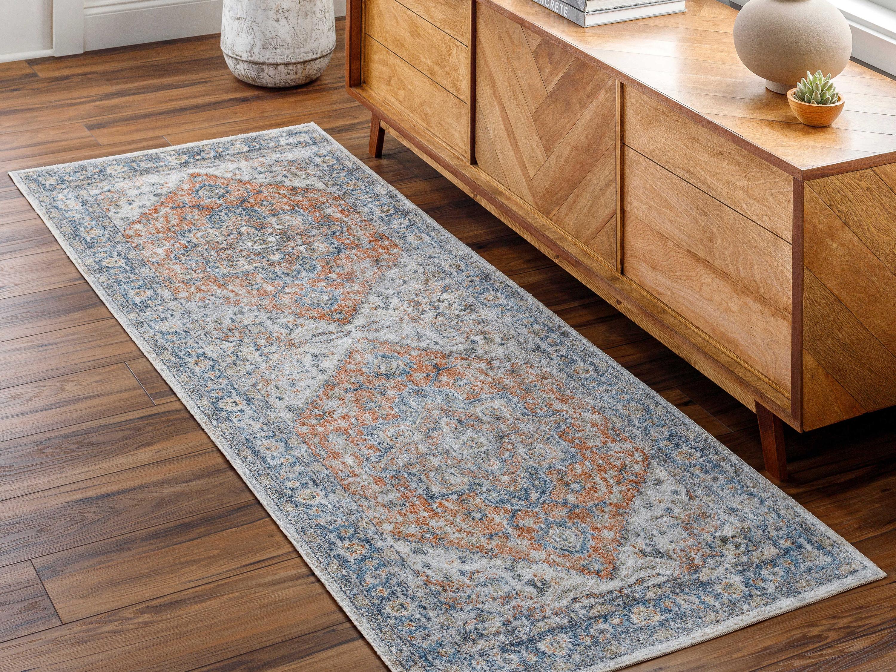 Livabliss by Surya Lillian Bordered Runner Area Rug