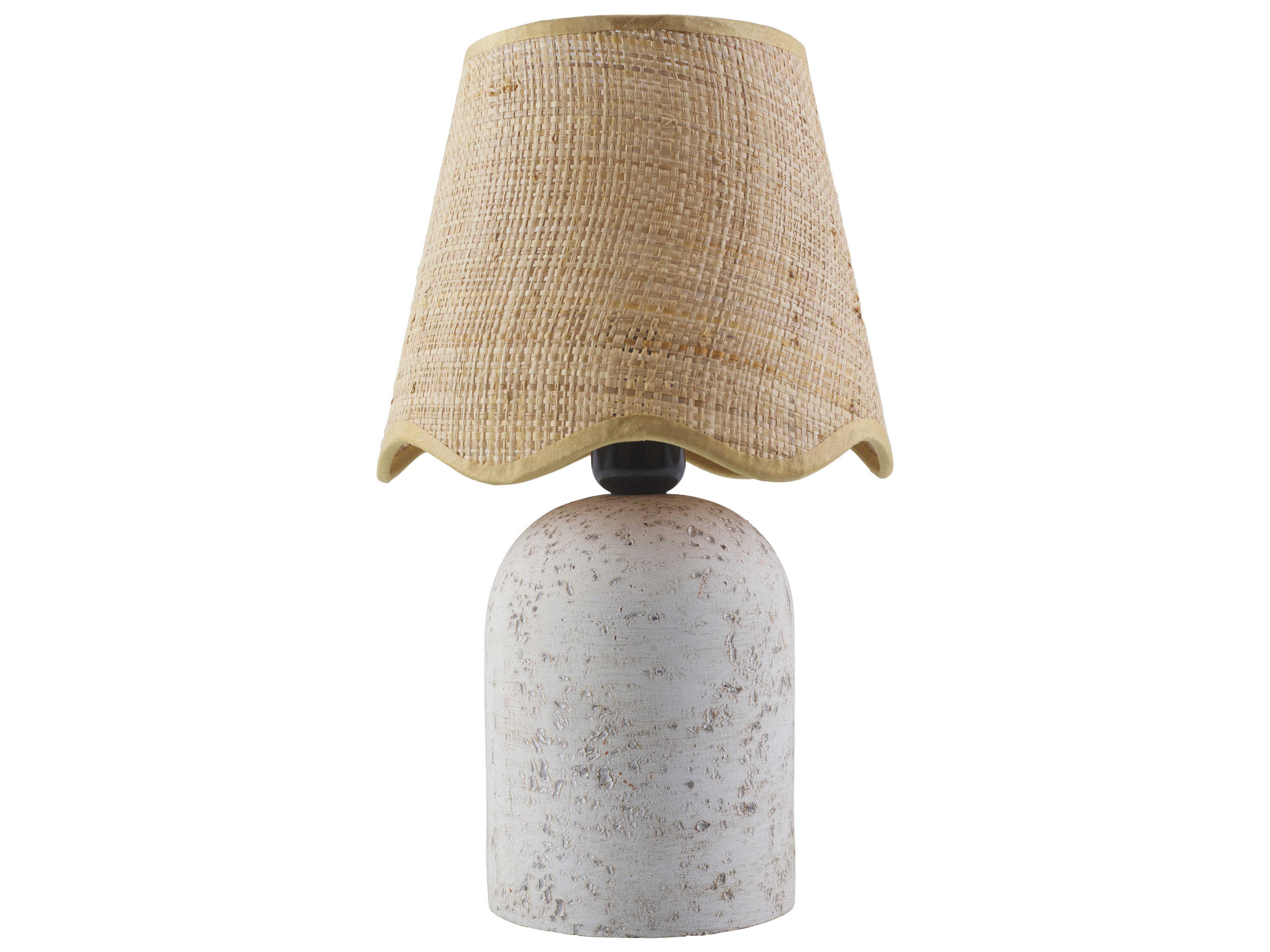 Livabliss by Surya Lomba White Table Lamp