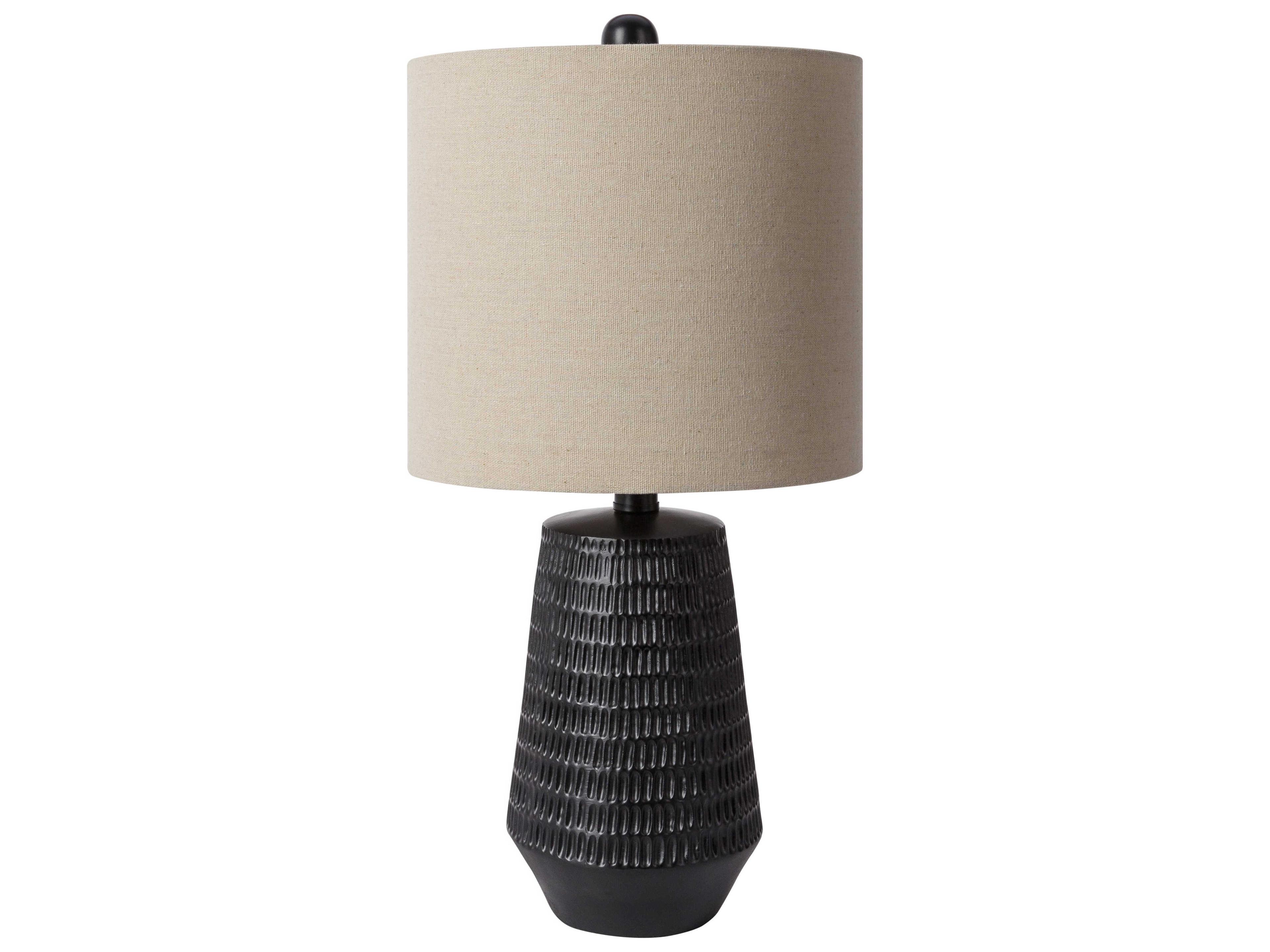 Livabliss by Surya Leipzig Black Table Lamp