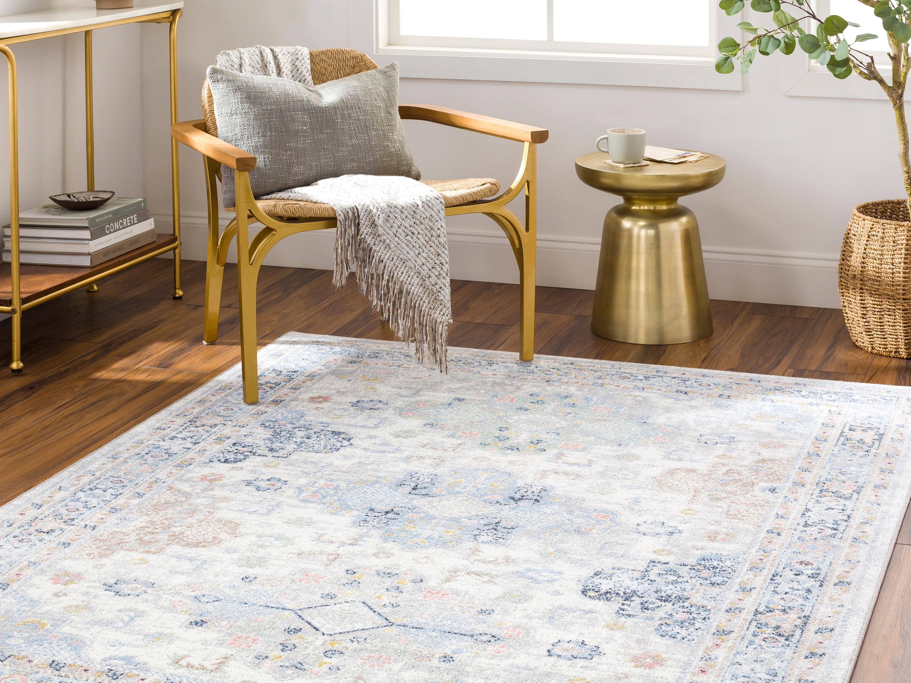 Livabliss by Surya Lavadora Bordered Area Rug