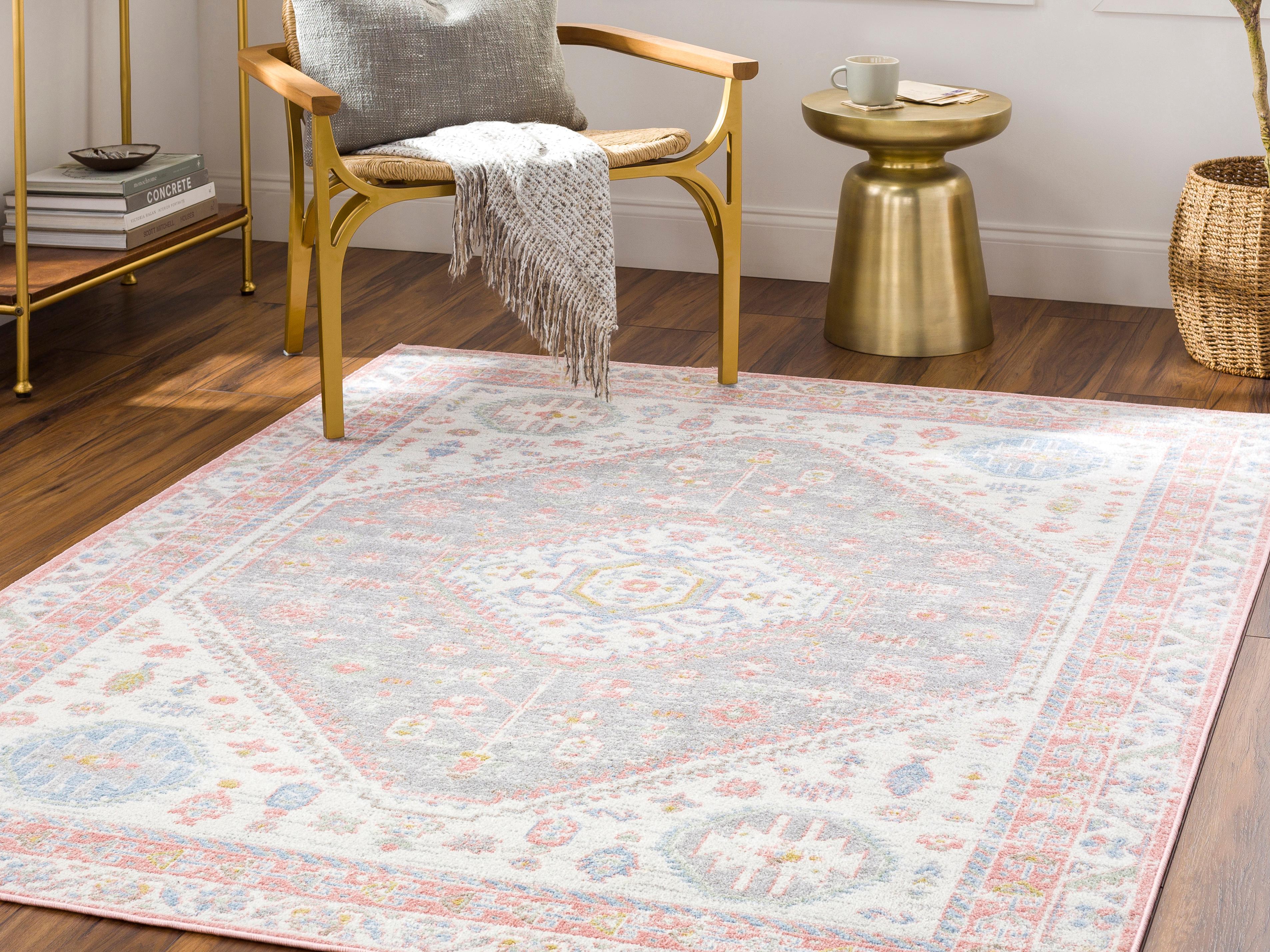Livabliss by Surya Lavadora Bordered Area Rug