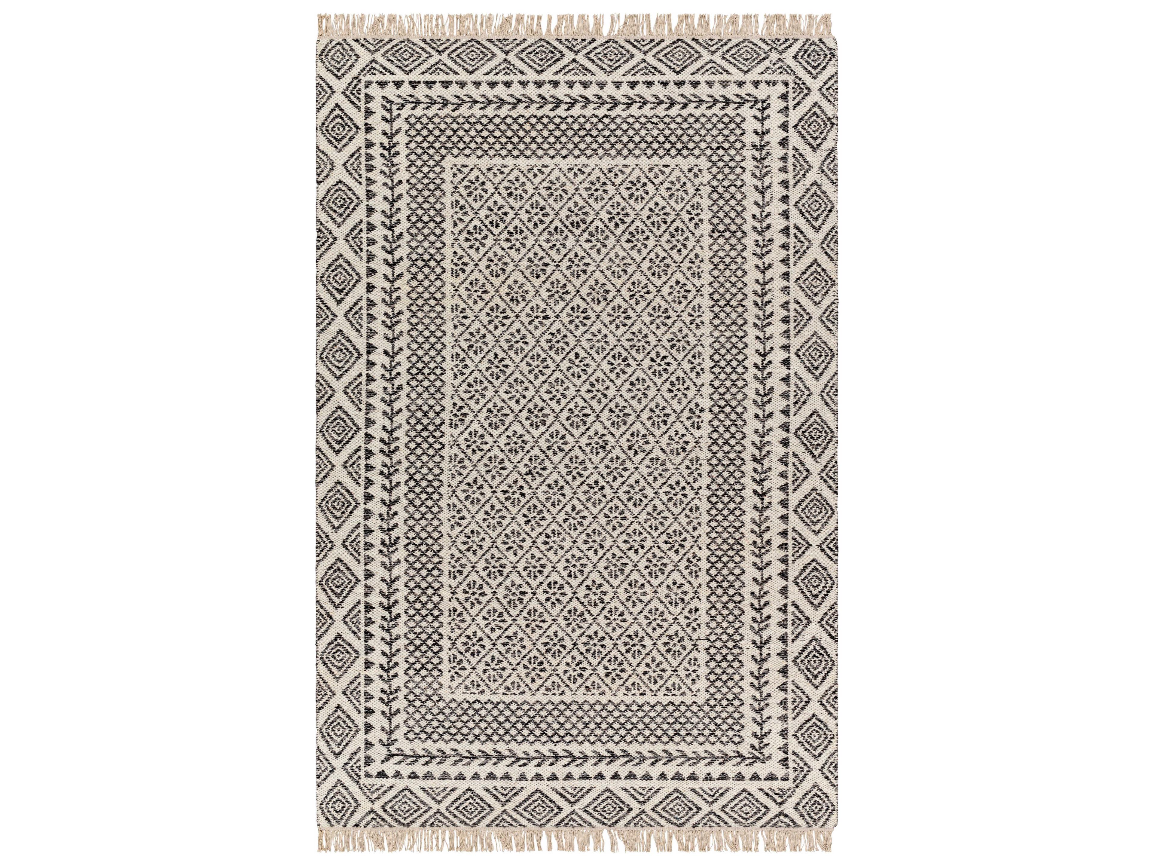 Livabliss by Surya Mardin Bordered Runner Area Rug