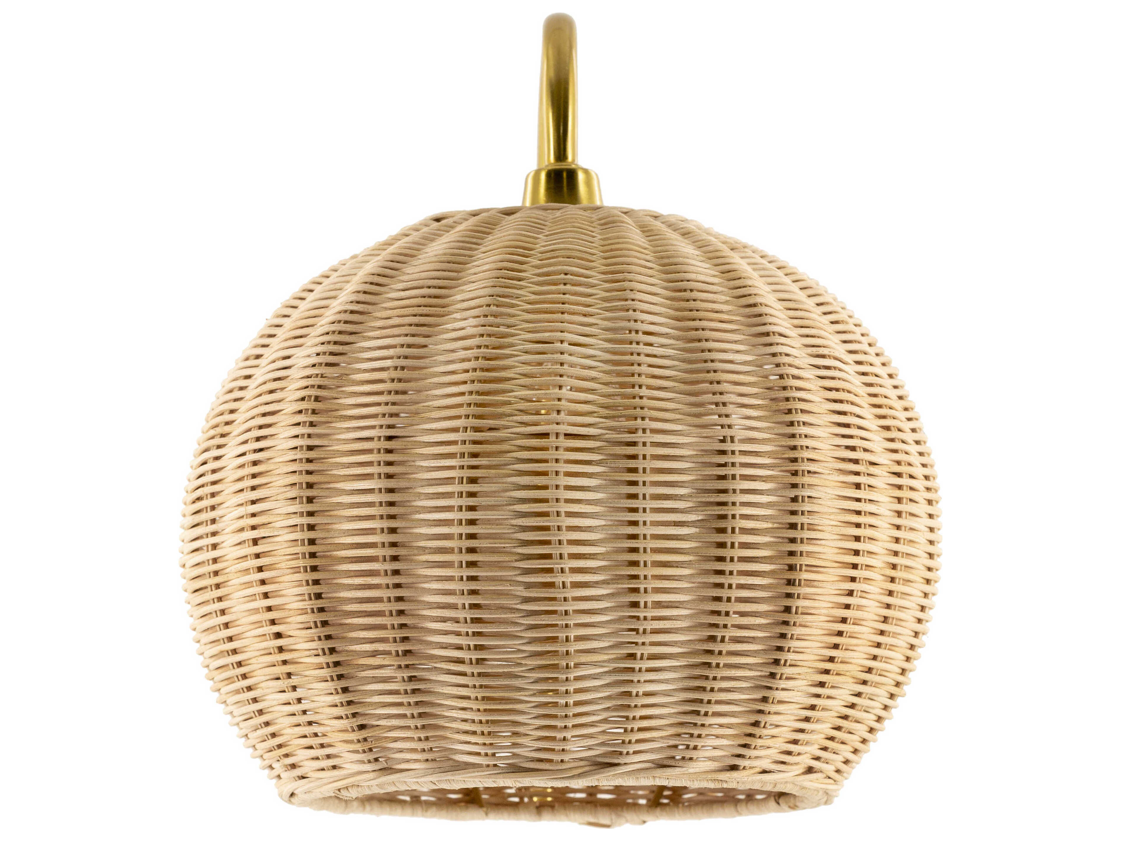 Livabliss by Surya Mina 1-Light Beige Gold Wall Sconce