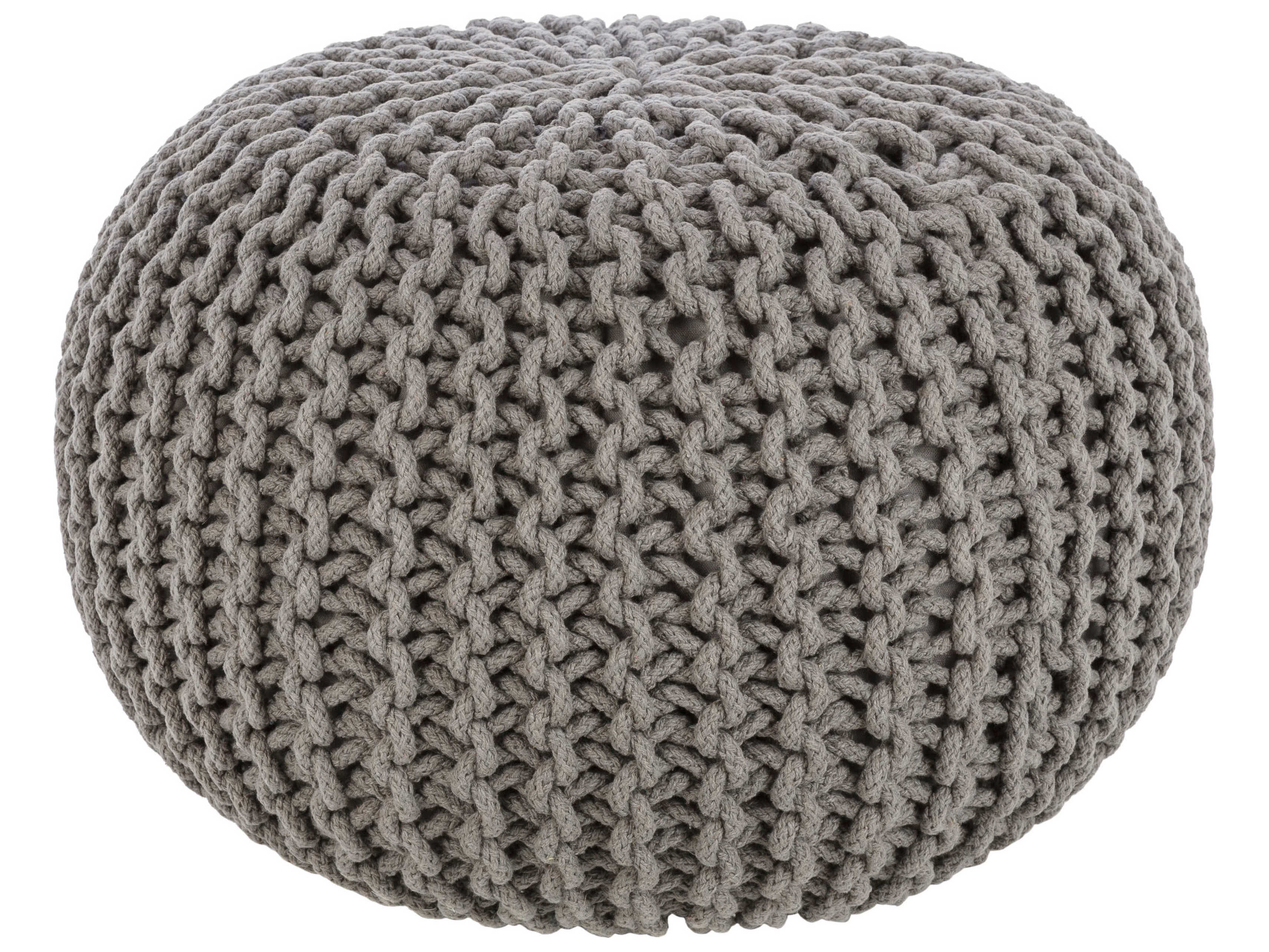 Livabliss by Surya Malmo Gray Ottoman