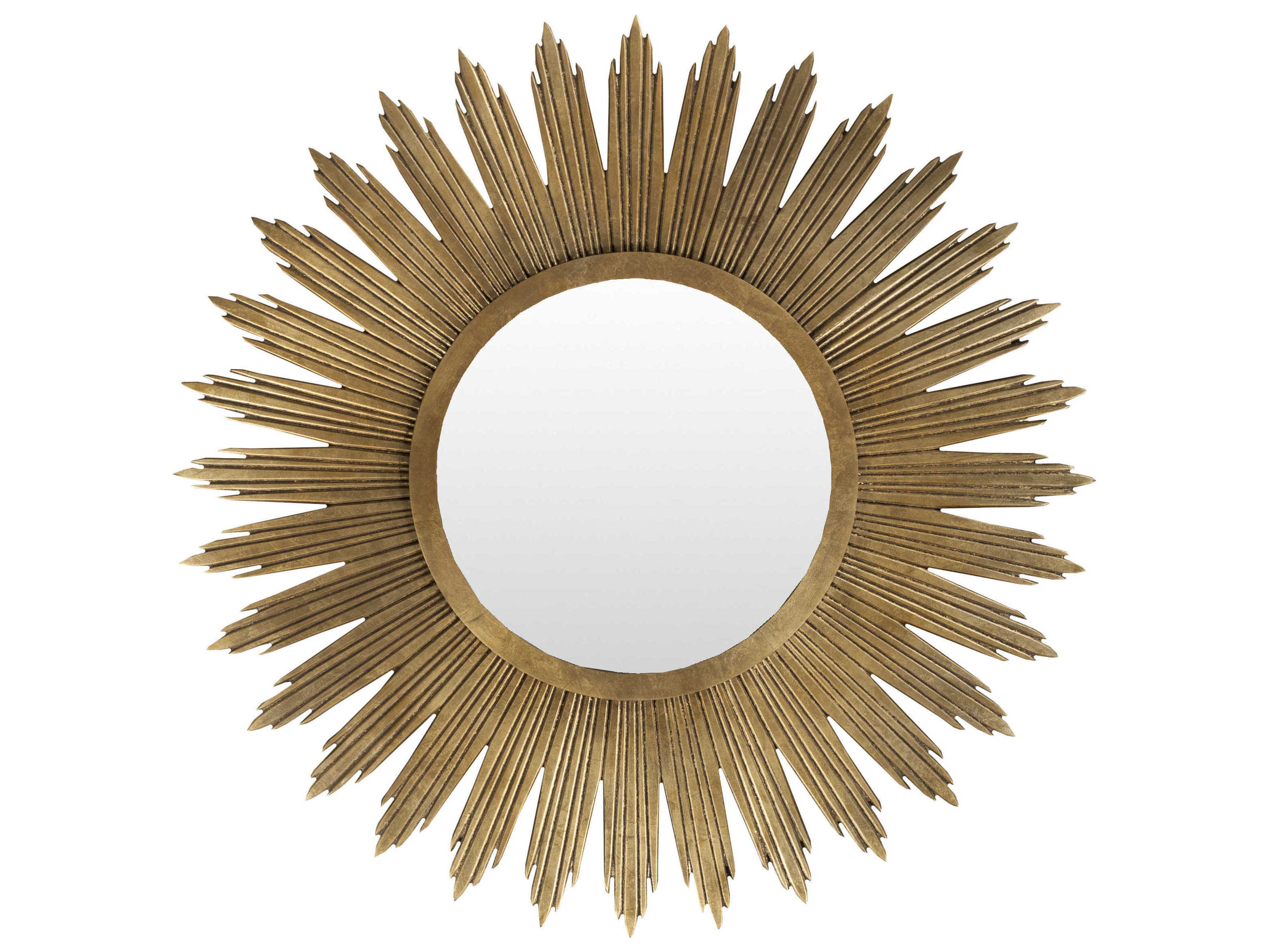 Livabliss by Surya Altair Gilded Gold Sunburst Wall Mirror