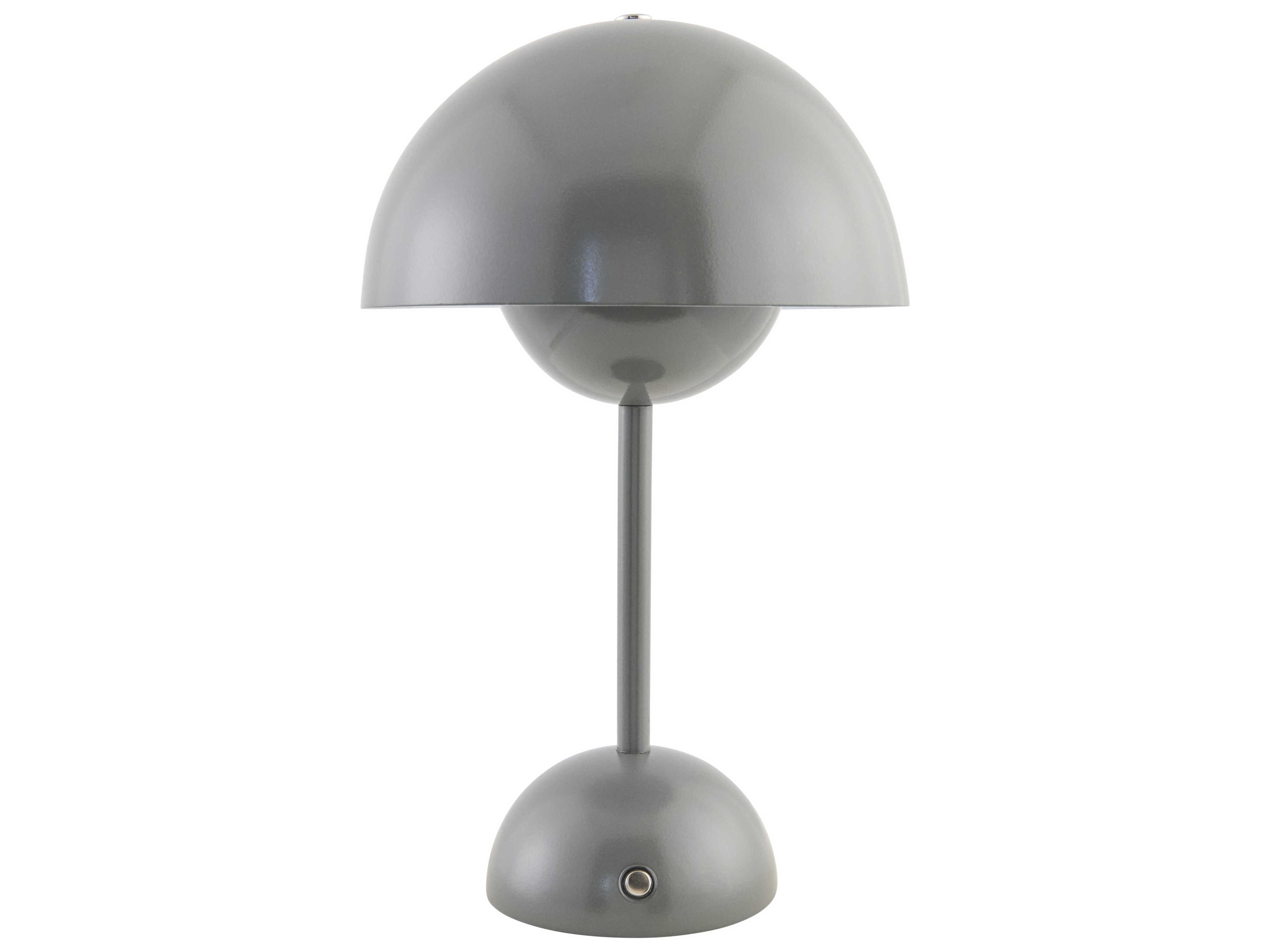 Livabliss by Surya Mayotte Metallic Pewter Silver Table Lamp