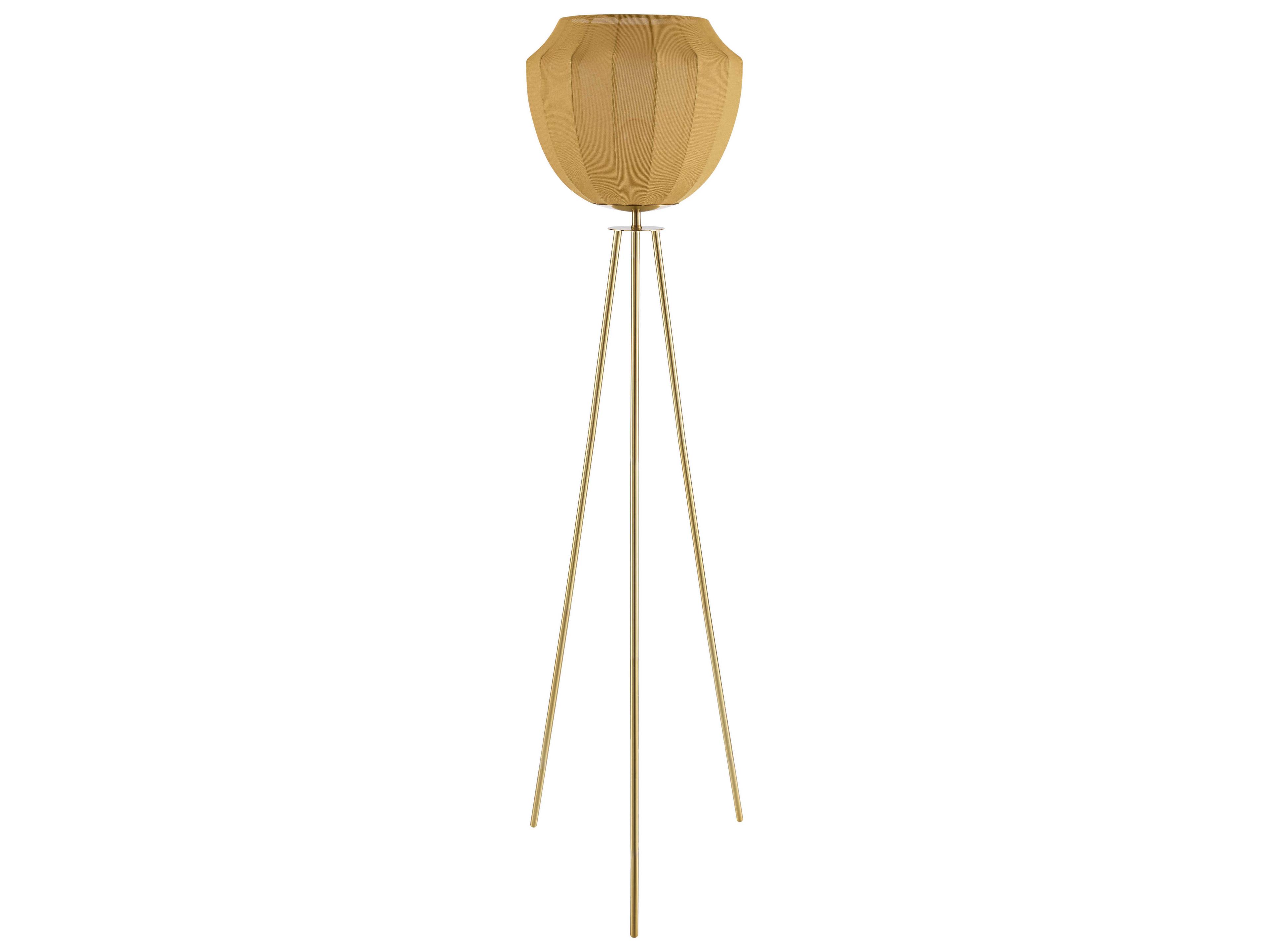 Livabliss by Surya Nokomis Metallic Gold Floor Lamp