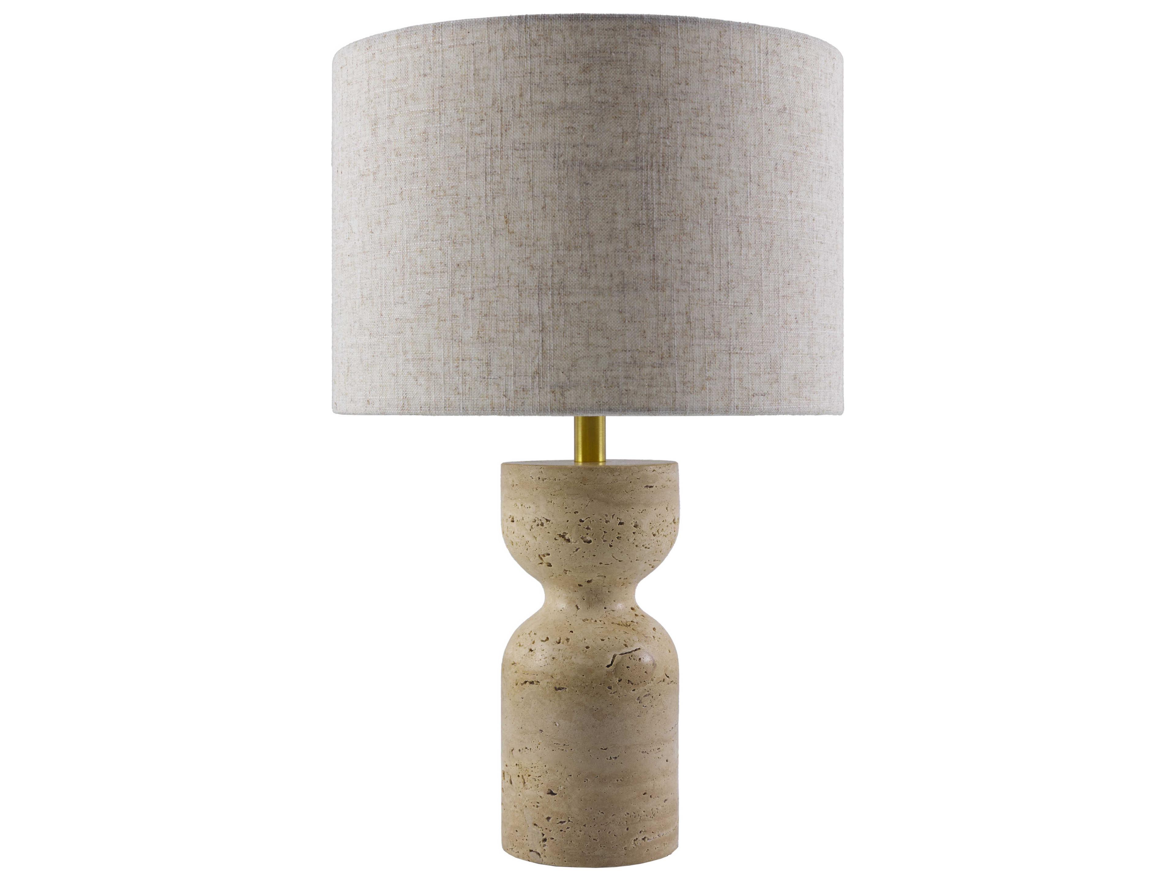 Livabliss by Surya Pediba Beige Off White Table Lamp