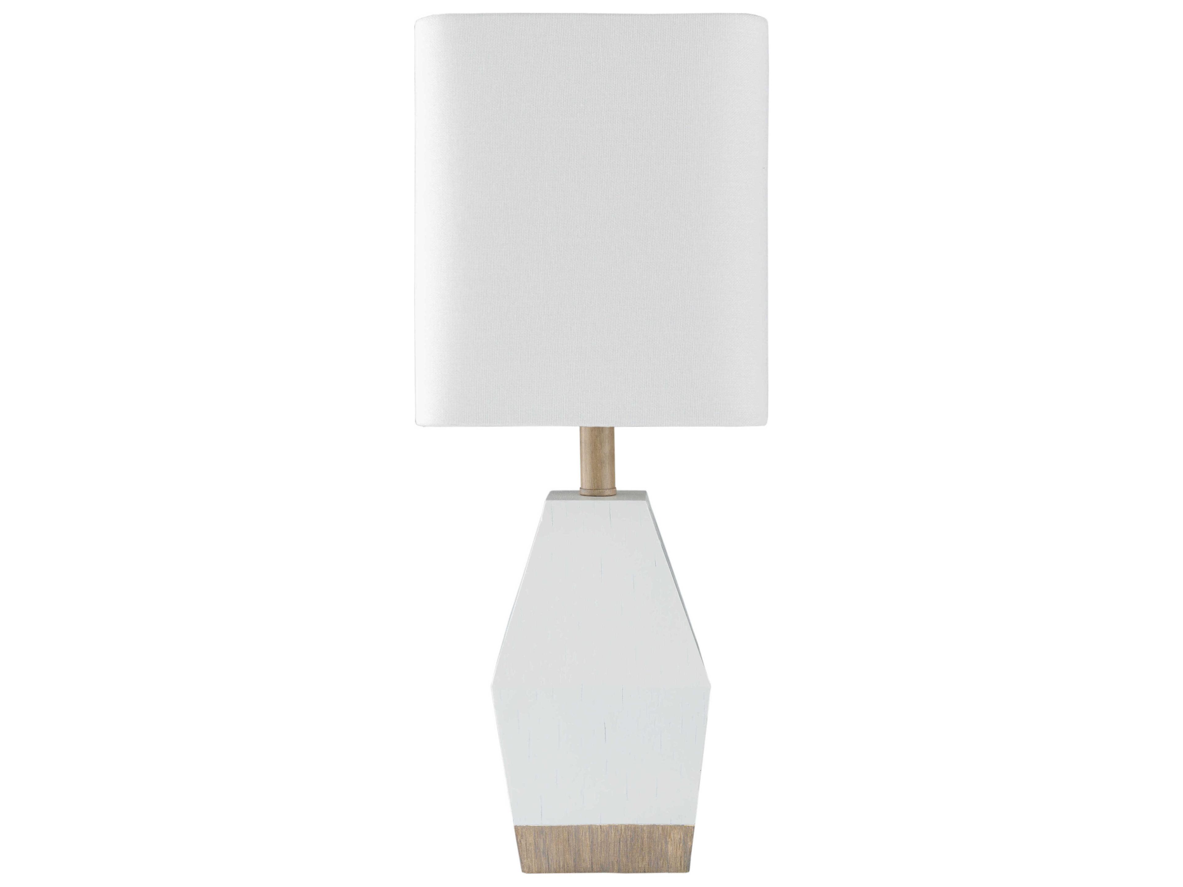 Livabliss by Surya Pimm White Table Lamp