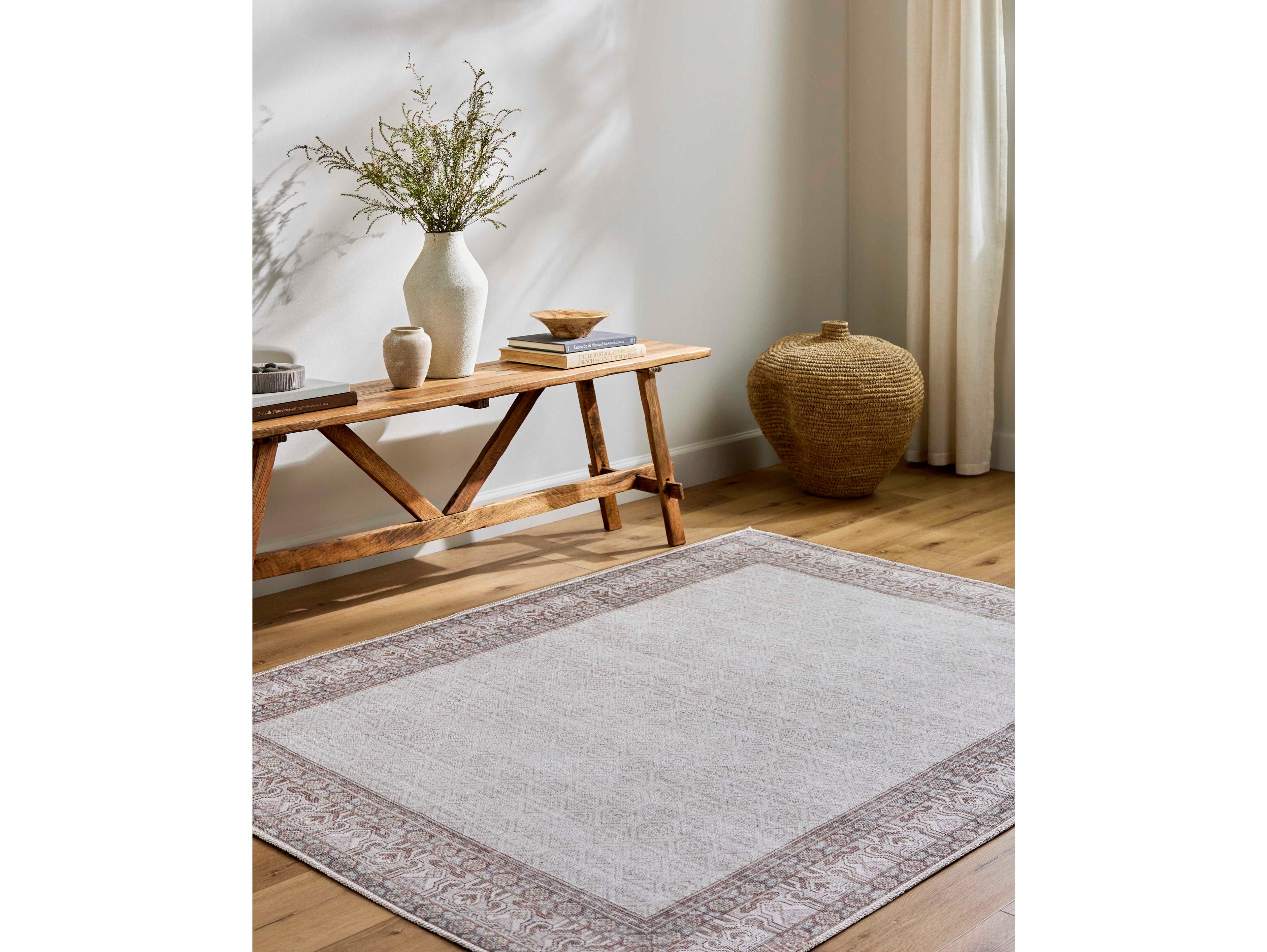 Livabliss by Surya Our Pnw Home Bordered Area Rug