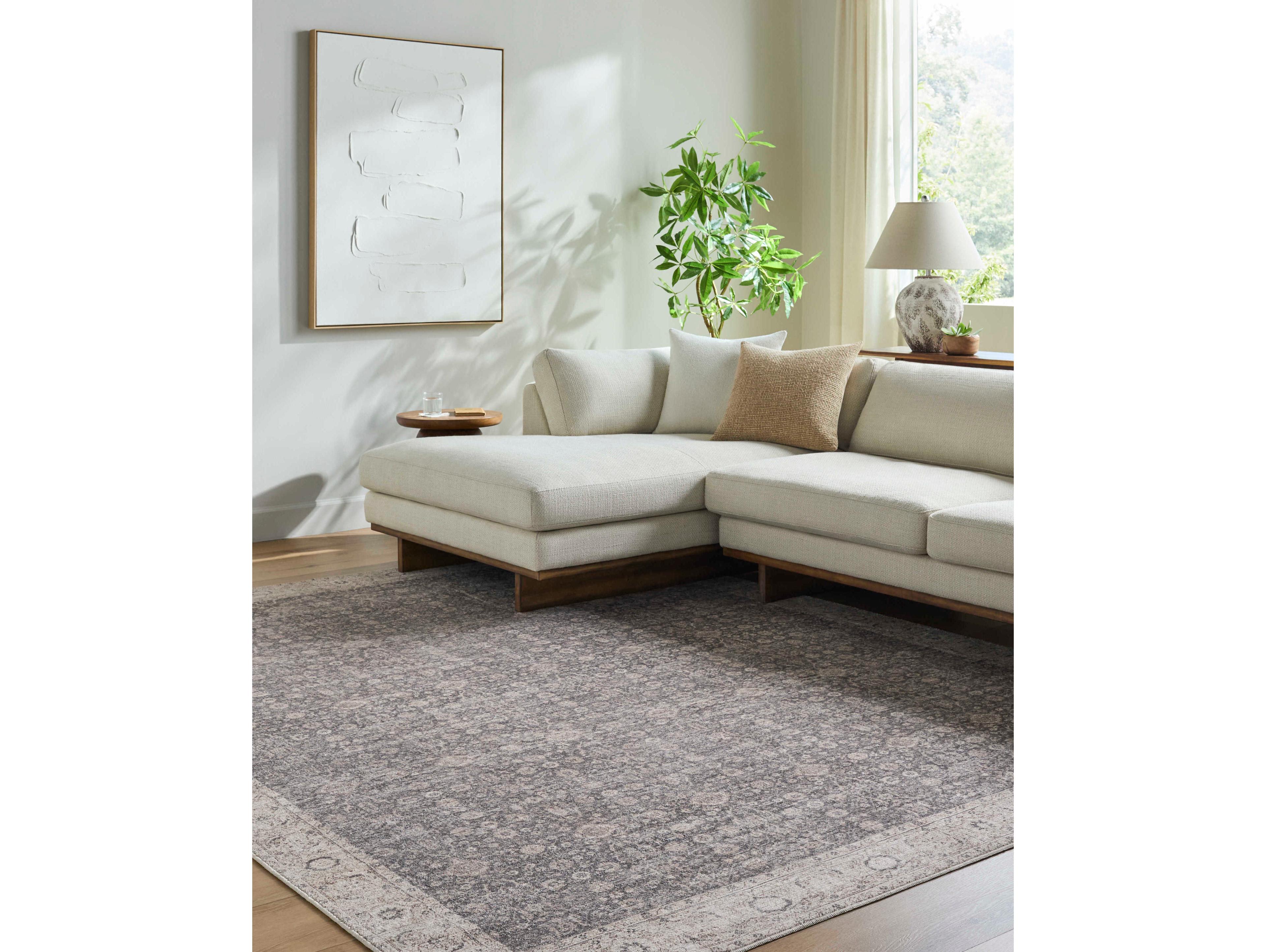 Livabliss by Surya Our Pnw Home Bordered Area Rug