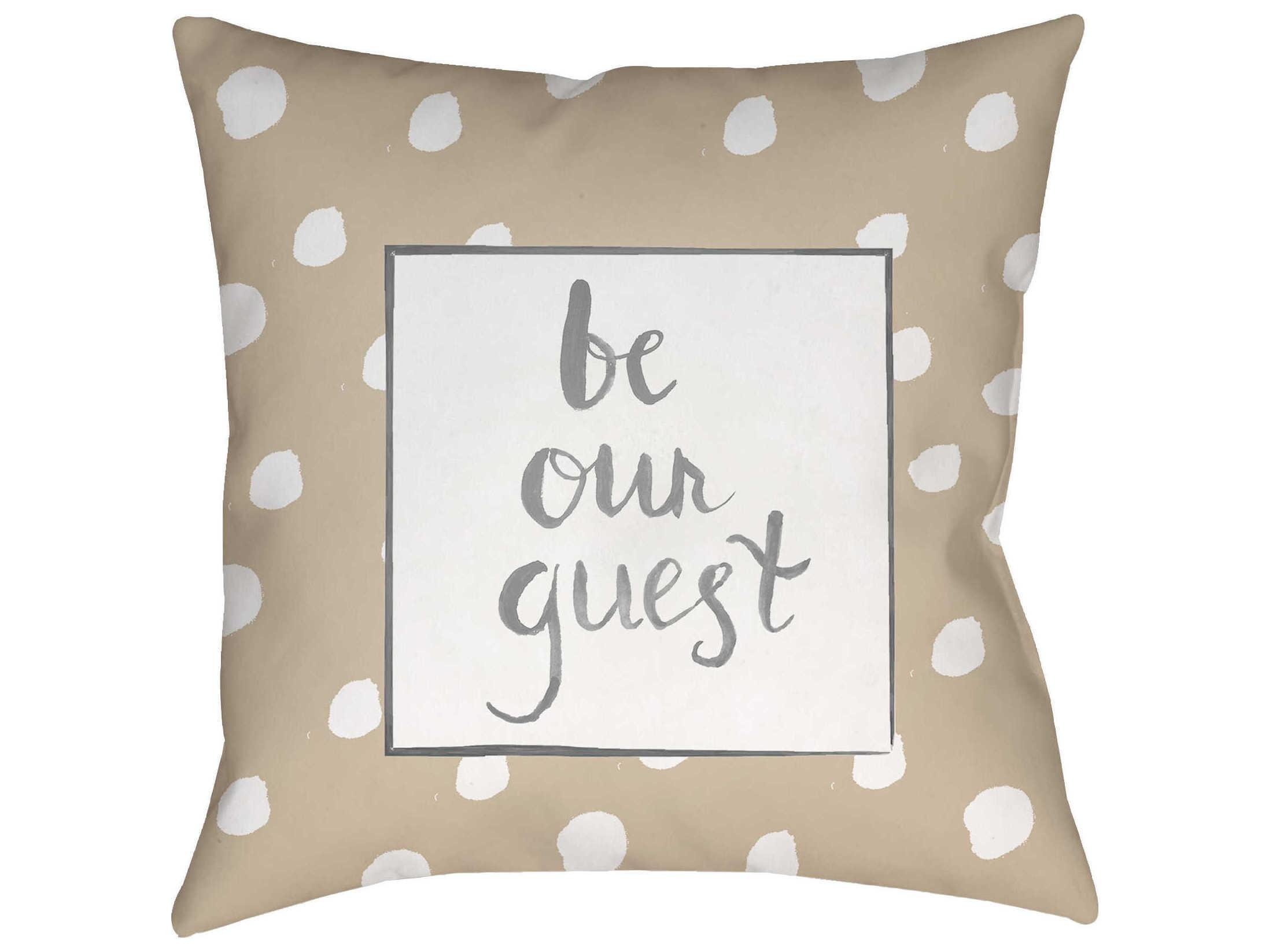 Livabliss by Surya Be Our Guest Pillows