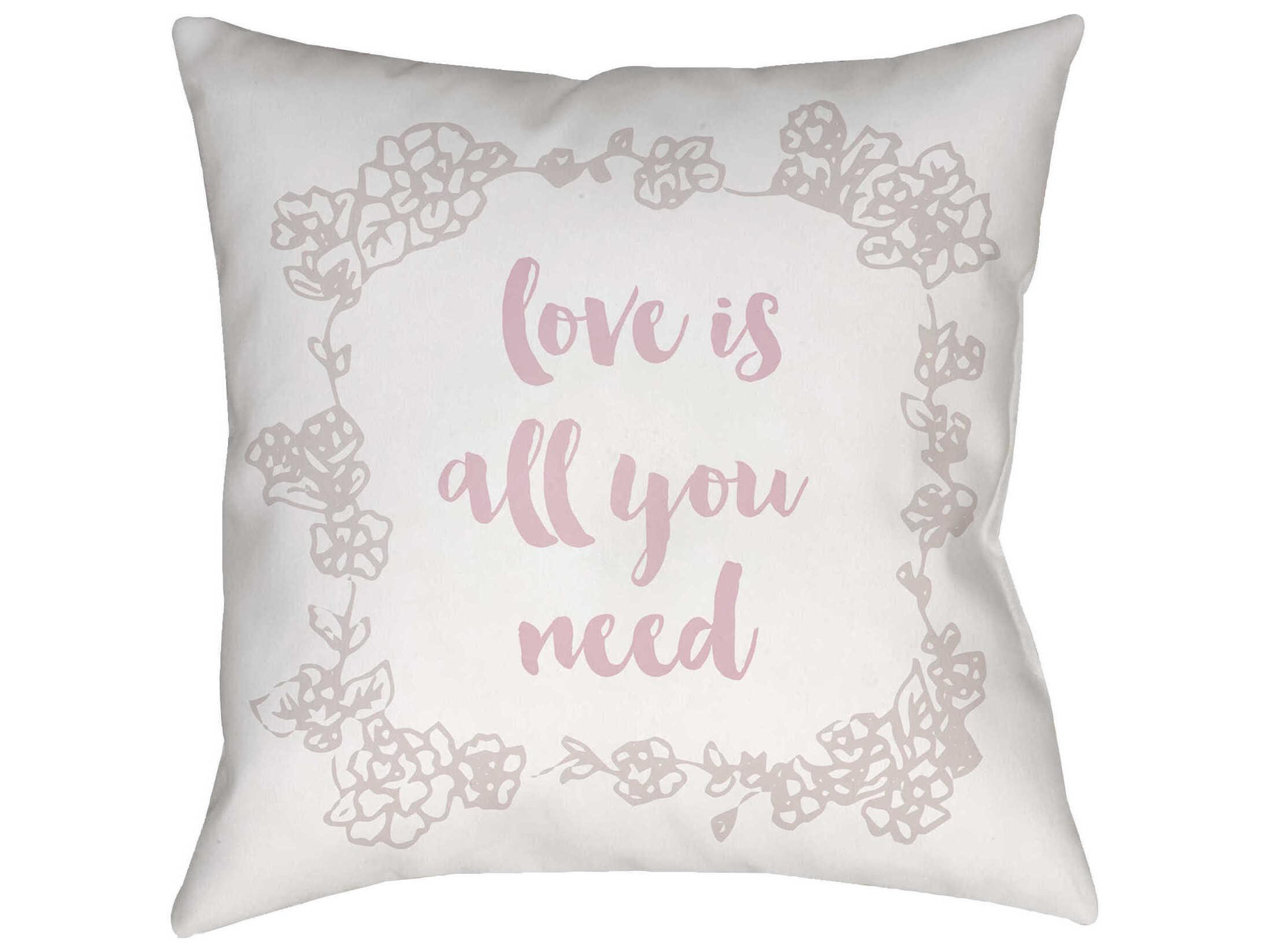Livabliss by Surya Love All You Need Pillows