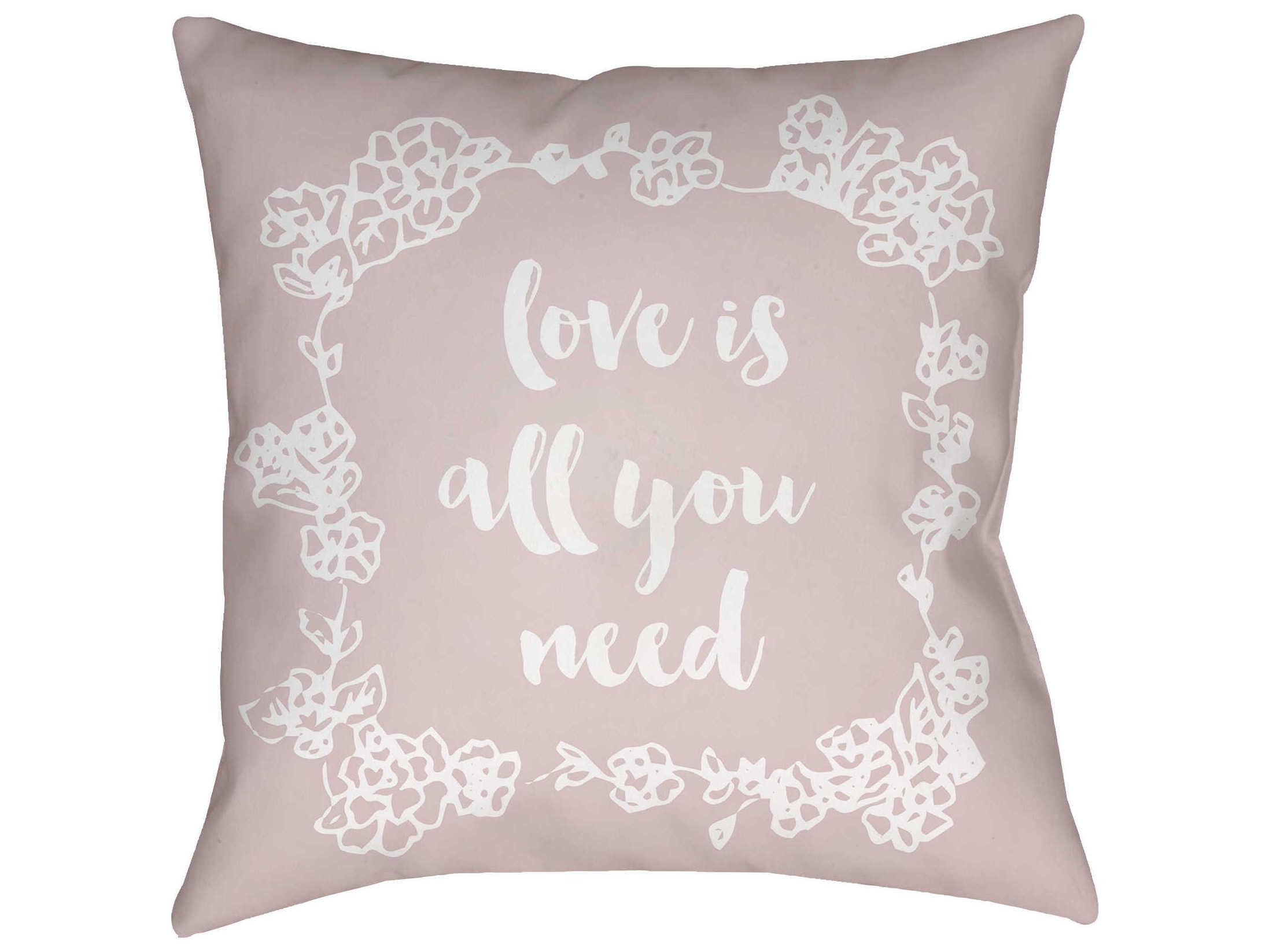 Livabliss by Surya Love All You Need Pillows