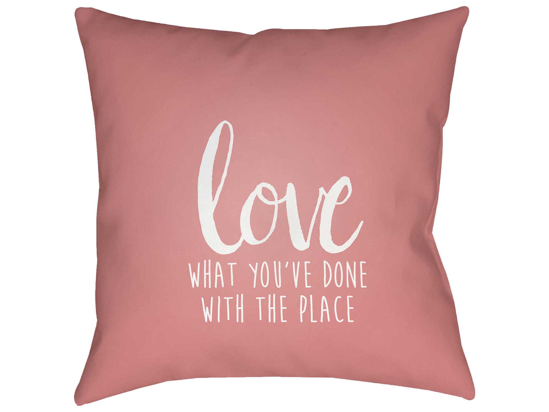 Livabliss by Surya Love The Place Pillows