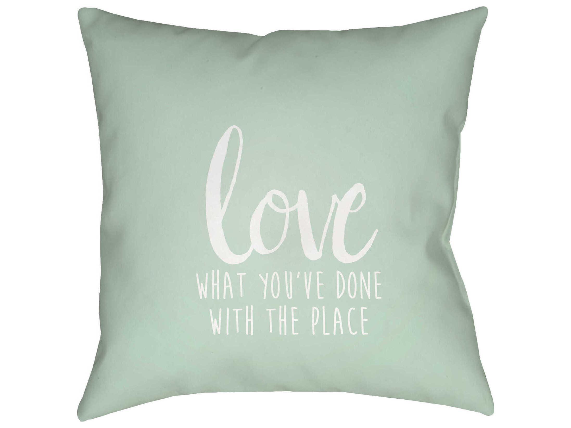 Livabliss by Surya Love The Place Pillows