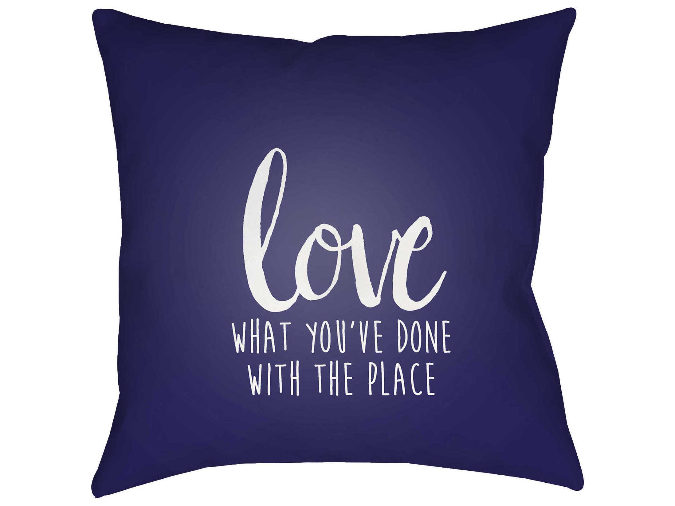 Livabliss by Surya Love The Place Pillows