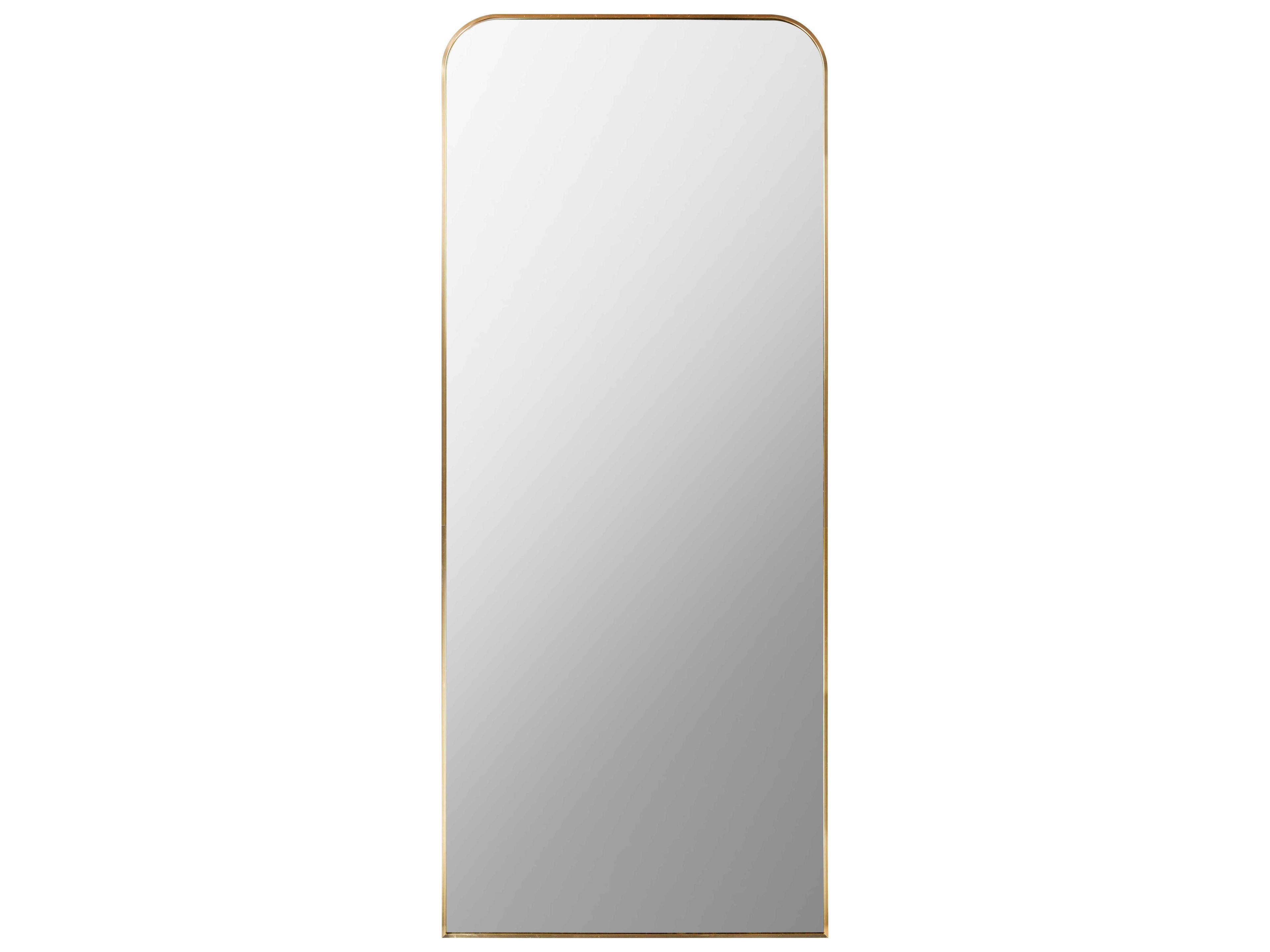 Livabliss by Surya Aranya Gold Floor Mirror Rectangular