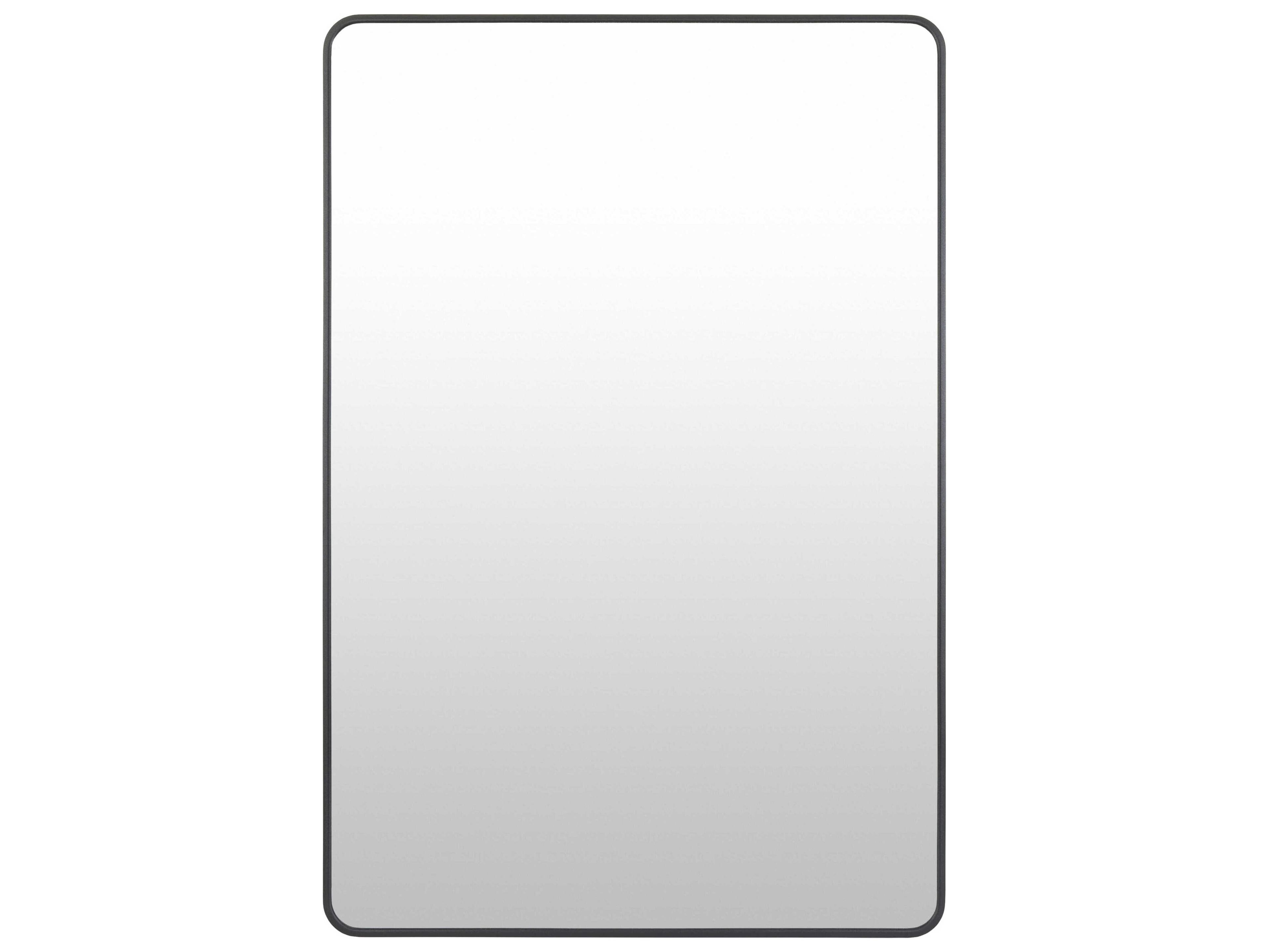 Livabliss by Surya Aranya Black Wall Mirror Rectangular