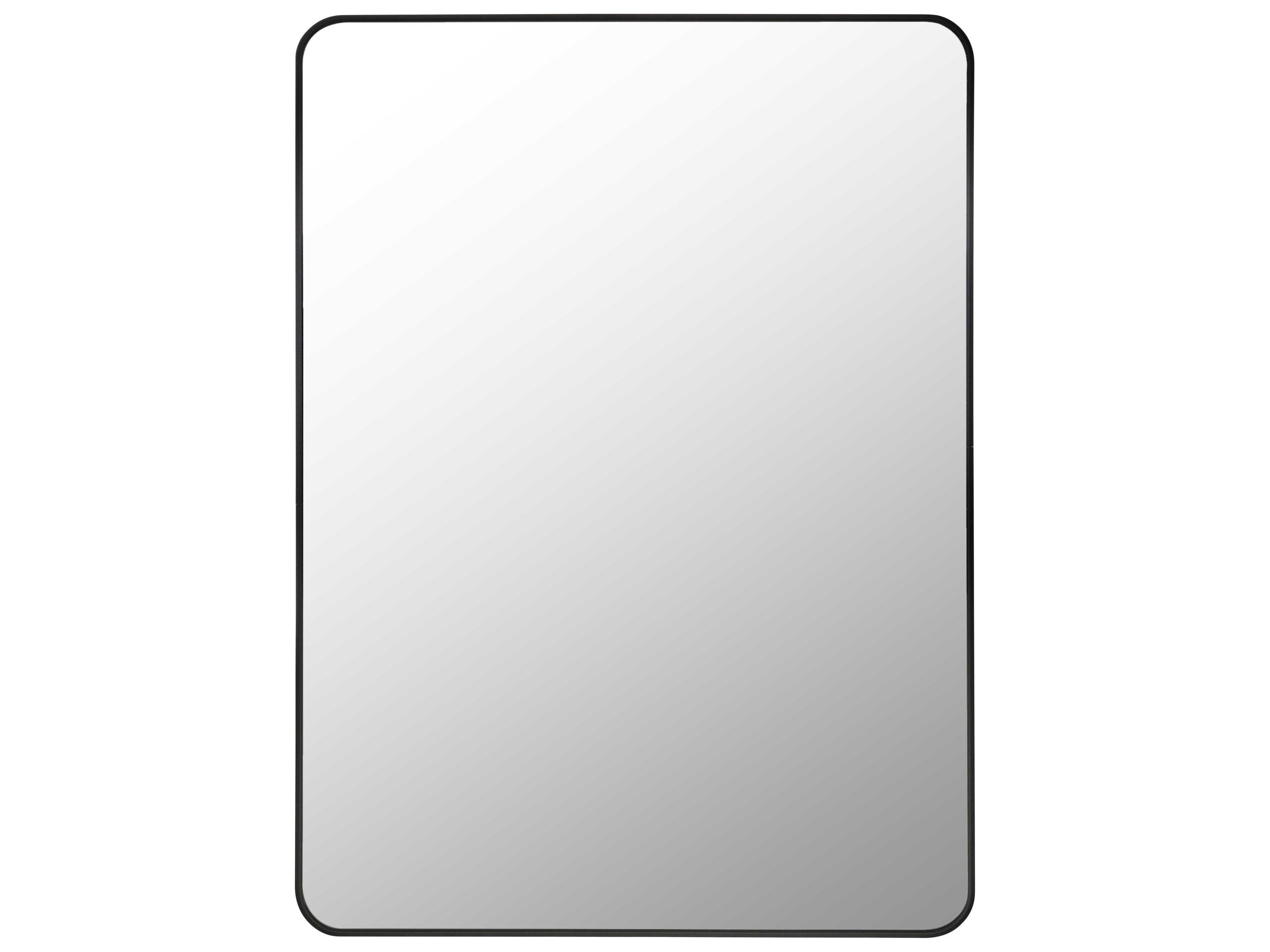 Livabliss by Surya Aranya Black Wall Mirror Rectangular