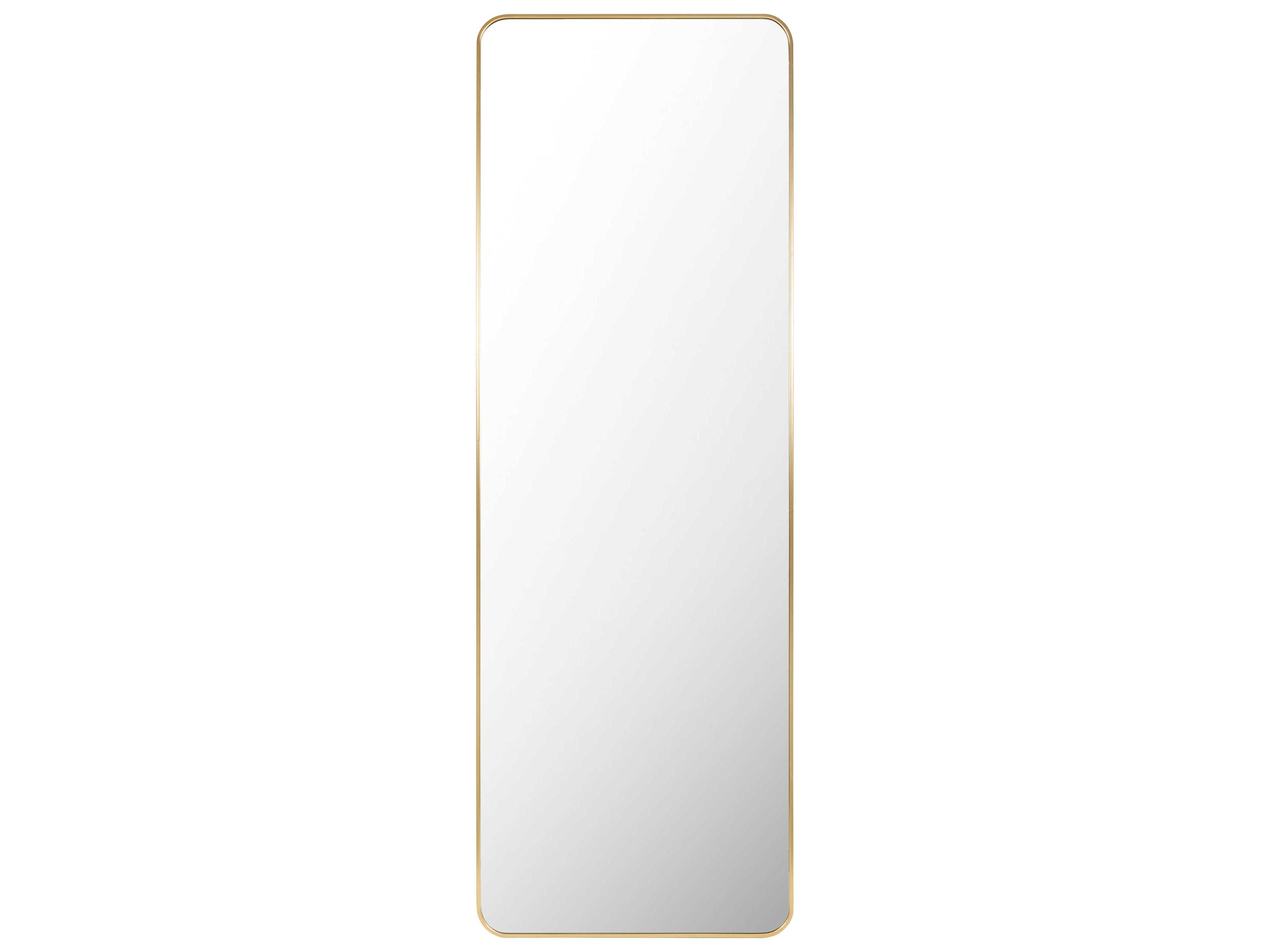 Livabliss by Surya Aranya Gold Floor Mirror Rectangular