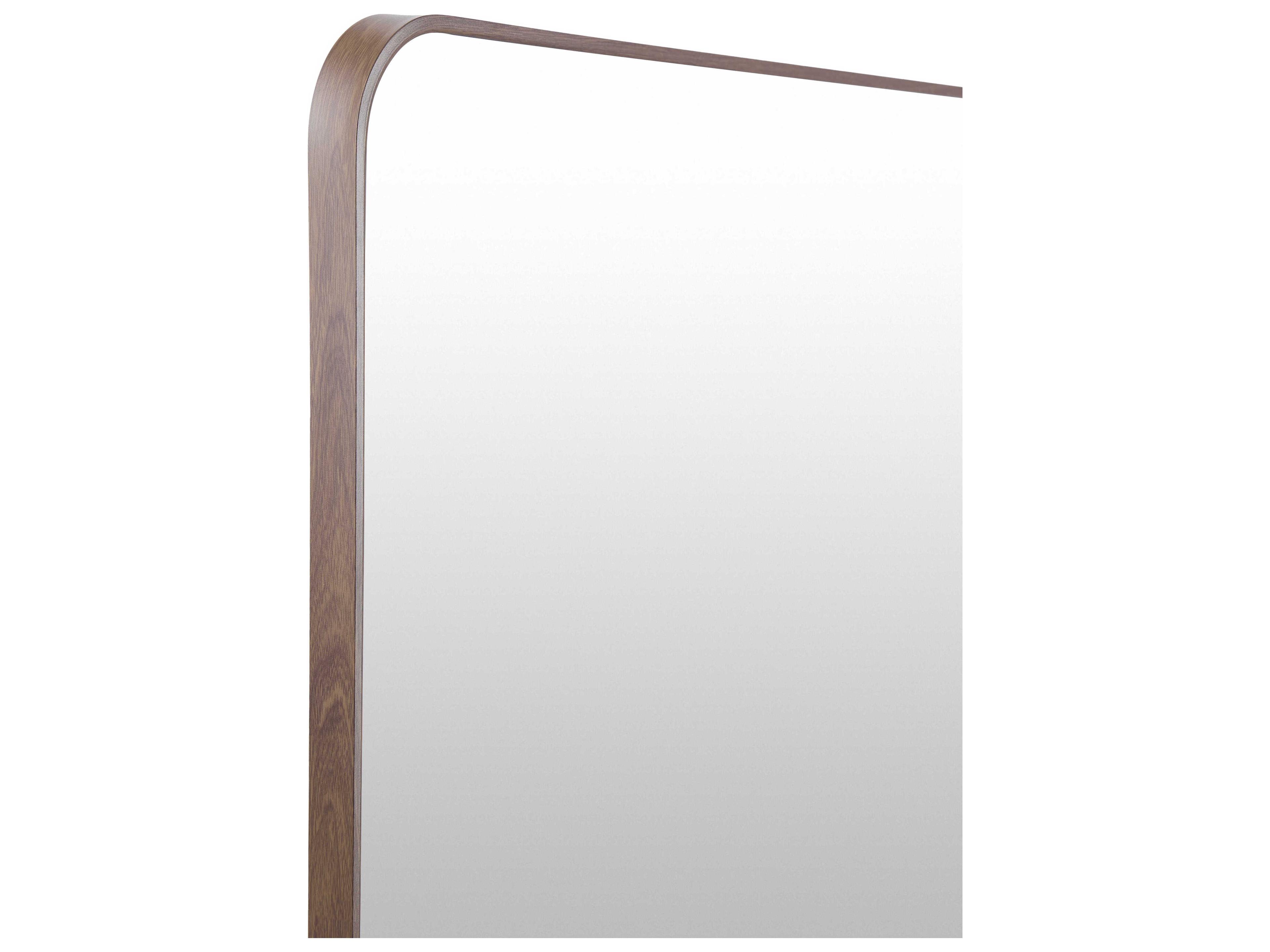 Livabliss by Surya Aranya Natural Dark Brown Square Wall Mirror