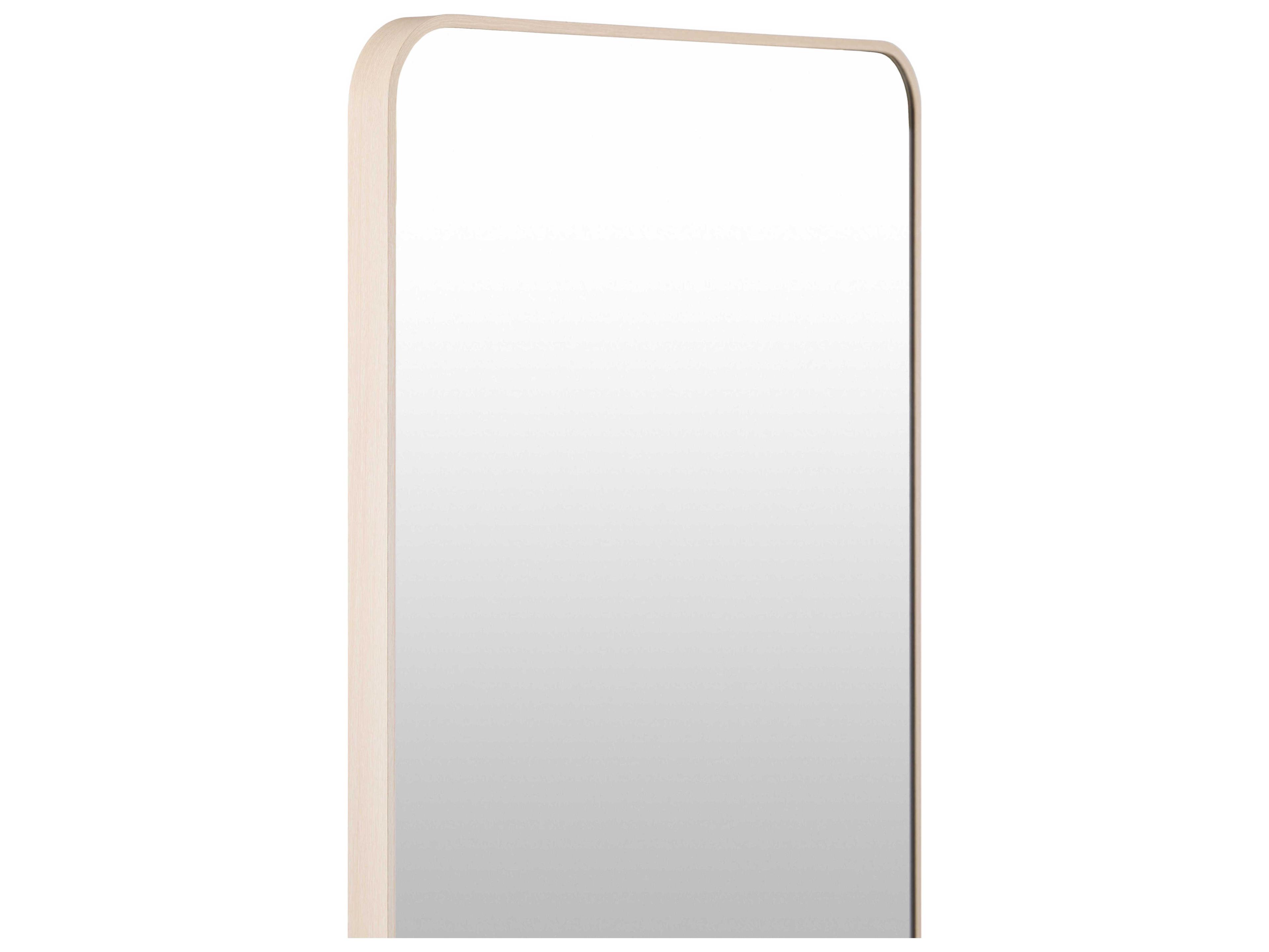 Livabliss by Surya Aranya Natural Brown Rectangular Floor Mirror