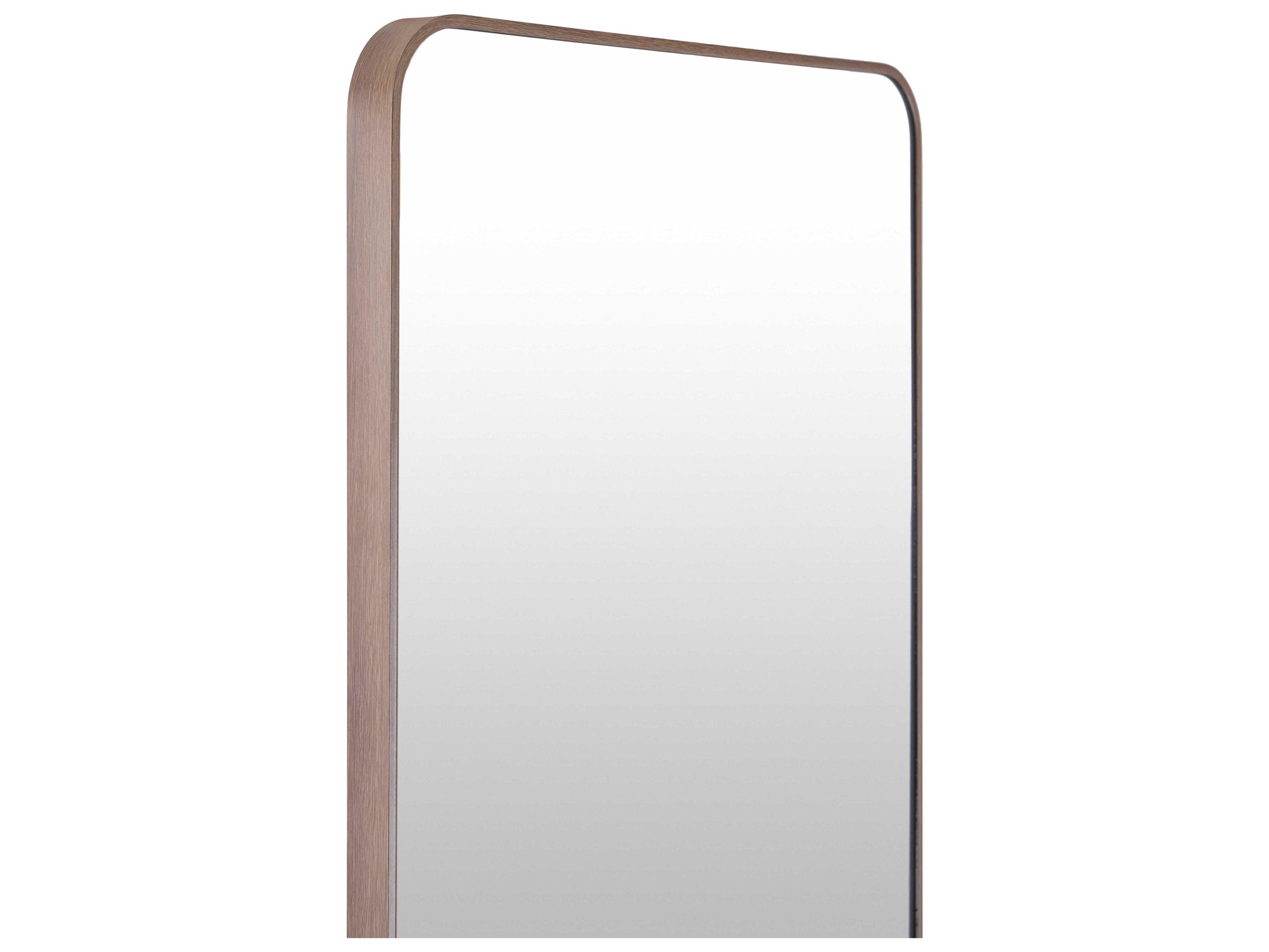 Livabliss by Surya Aranya Natural Dark Brown Rectangular Floor Mirror